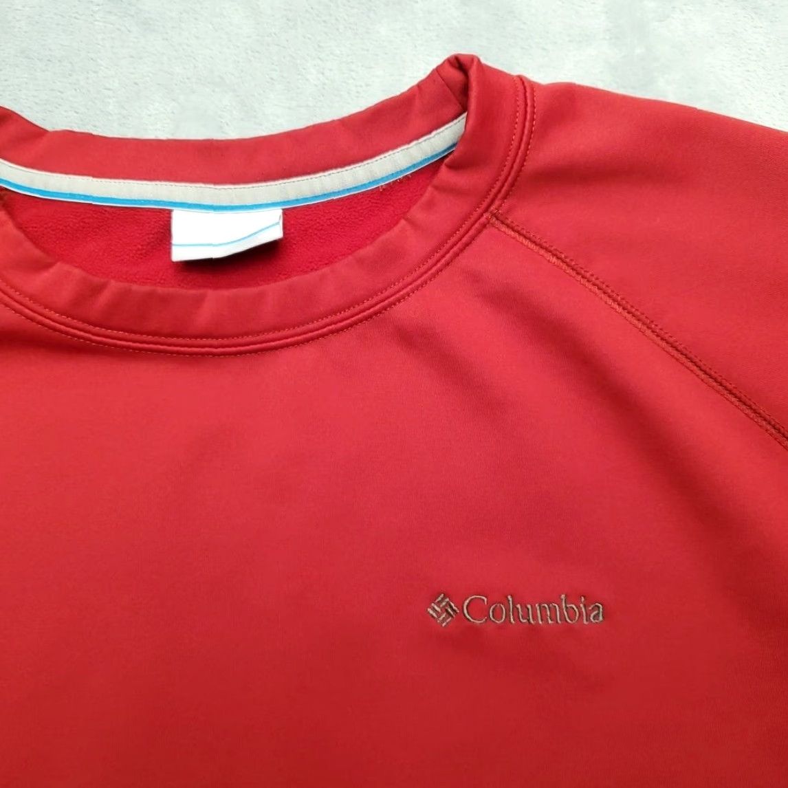 Vintage Columbia Shirt Mens XL Red Long Sleeve Pullover Crewneck Outdoor Performance Sweatshirt Mock Fleece Moisture Wicking Breathing Size US XL / EU 56 / 4 - 4 Thumbnail