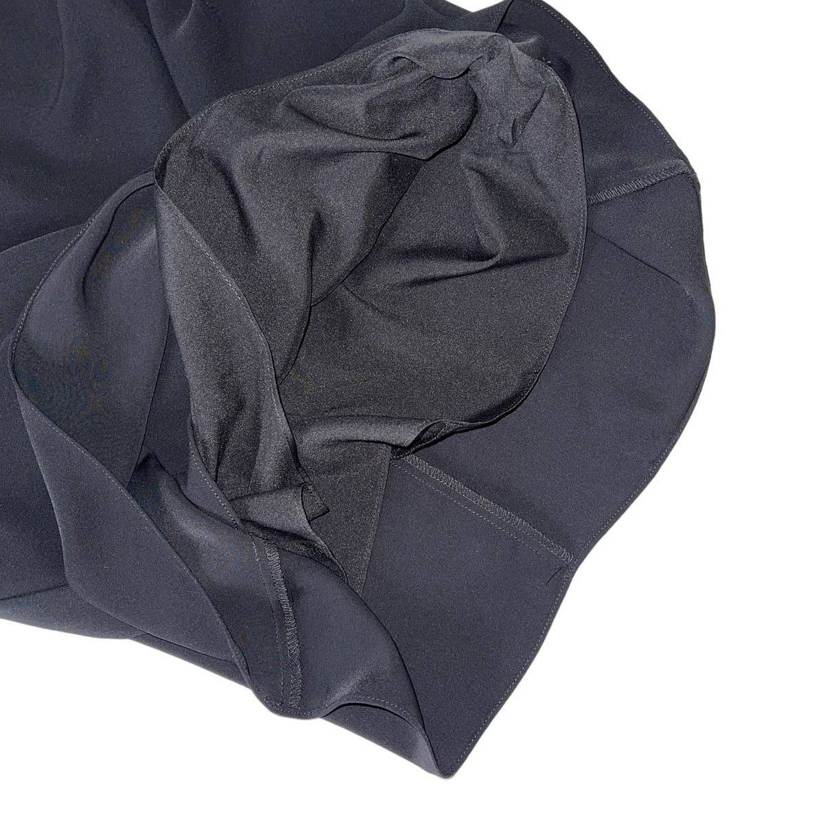 Amanda Uprichard Amanda Uprichard Giovanni Faux Wrap Black Mini Dress Small Size S / US 4 / IT 40 - 12 Thumbnail