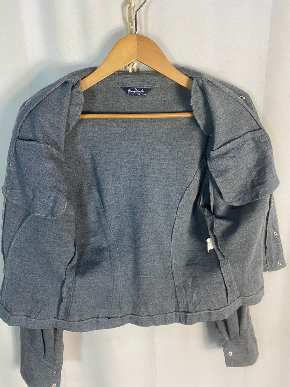 Thierry Mugler Thierry mugler edition snap button wool jacket Size S / US 4 / IT 40 - 7 Thumbnail