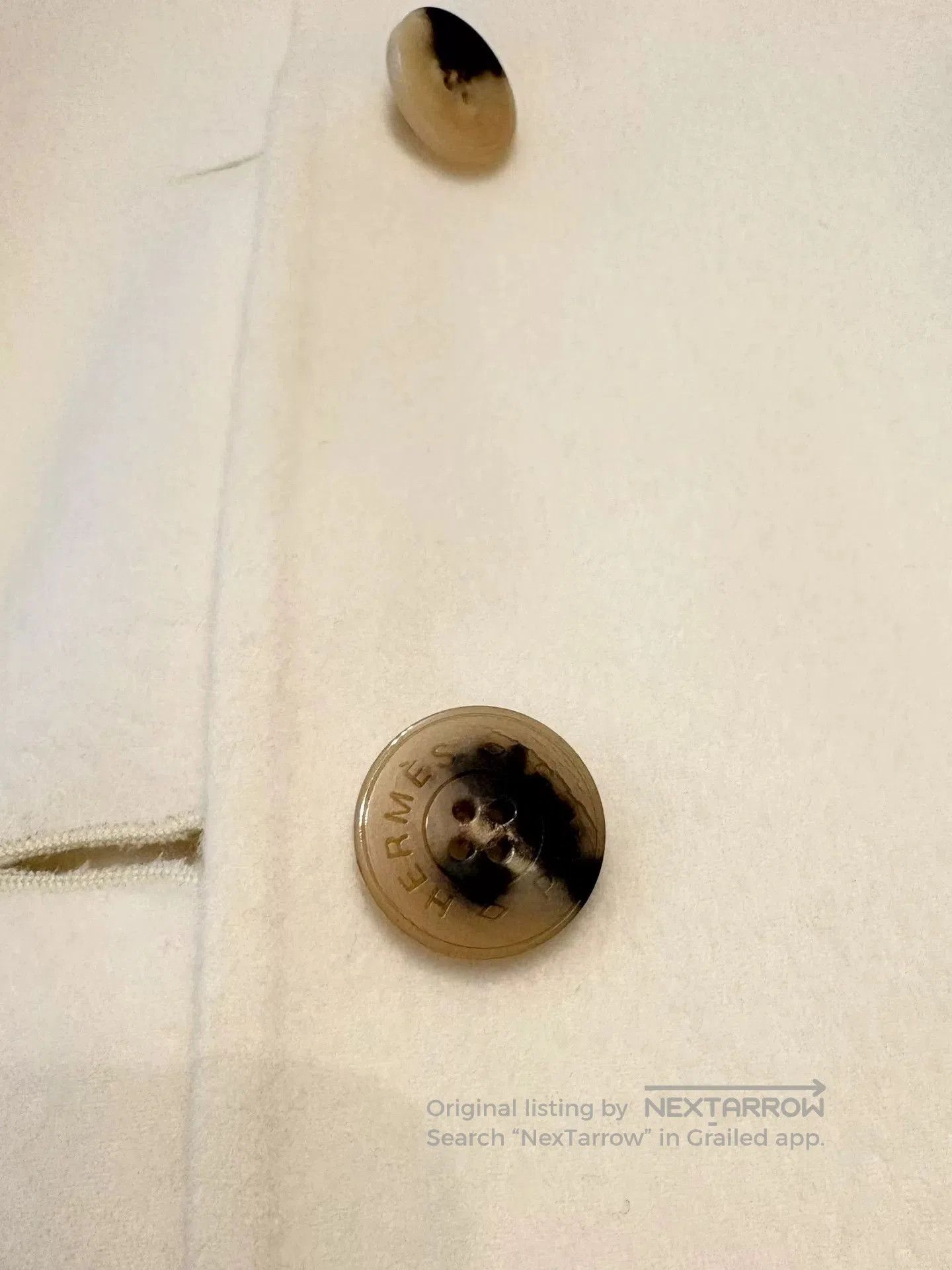 Hermes Hermes Long Woolen Coat. Size US XXS / EU 40 - 2 Thumbnail