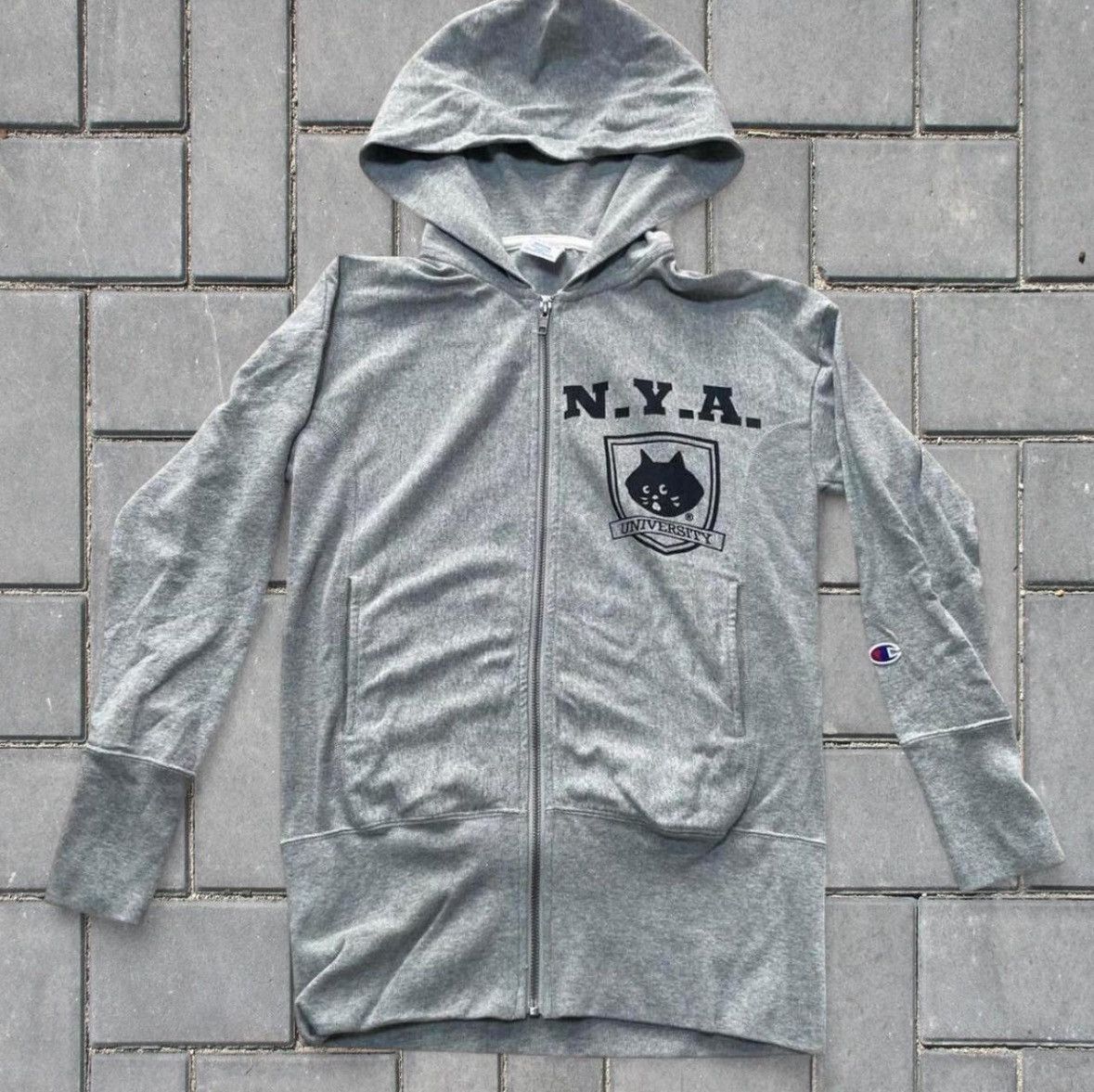 Ne-Net Ne-Net Grey Champion Lab Hoodie🐈‍⬛ Size US S / EU 44-46 / 1 - 1 Thumbnail