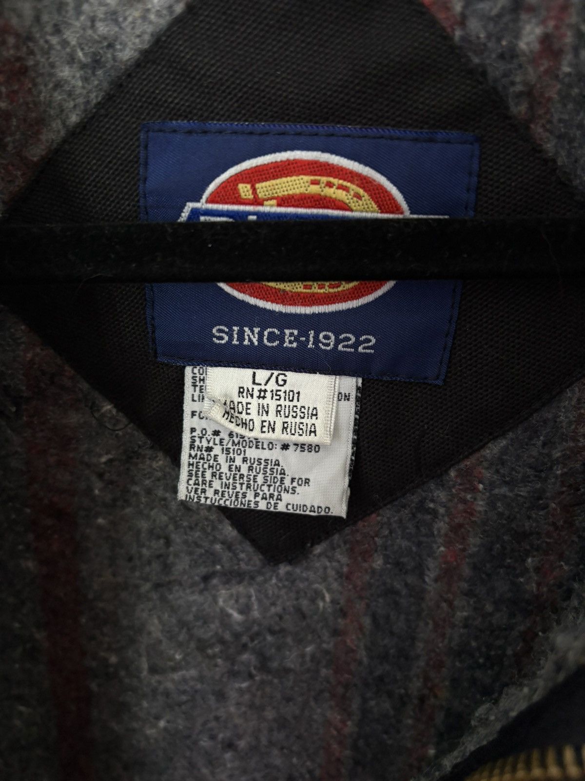 Dickies Vintage dickies black canvas work jacket blanket lined Size US L / EU 52-54 / 3 - 2 Thumbnail