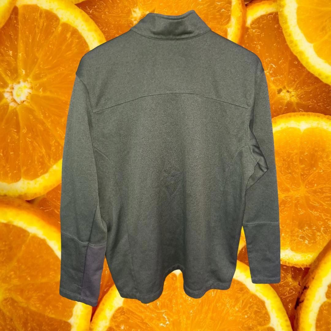 The North Face The North Face 1/2 Zip Dark Green and Gray Sweatshirt Size X Size US XL / EU 56 / 4 - 6 Thumbnail