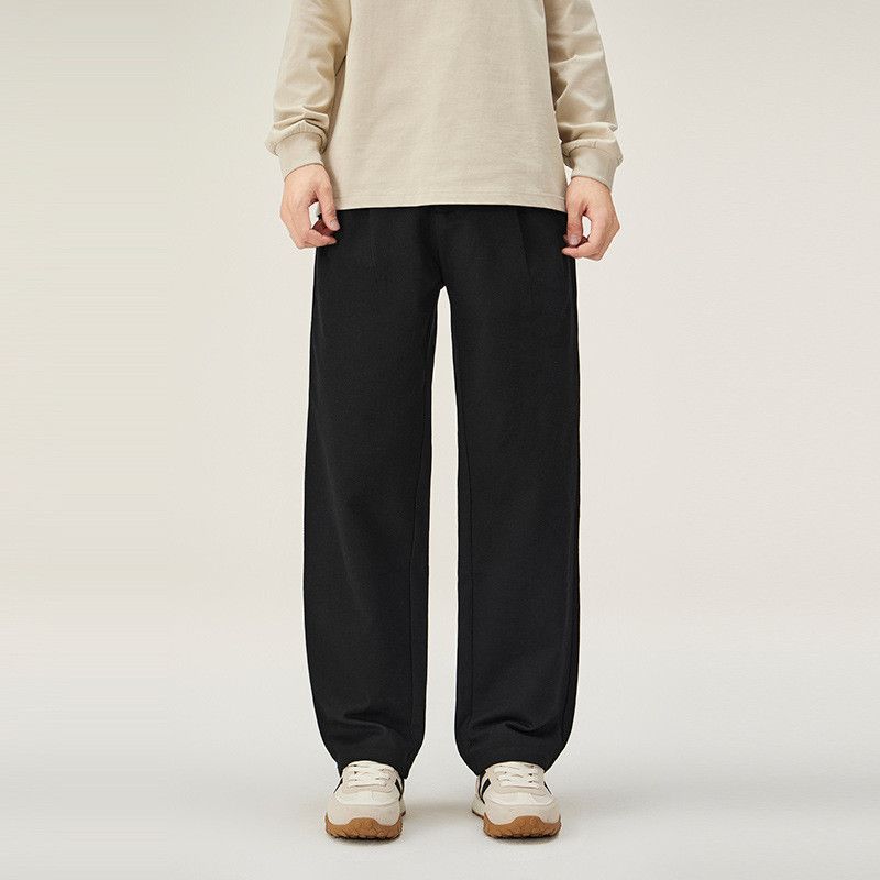 Japanese Brand American retro loose casual versatile curved trousers Size US 32 / EU 48 - 1 Thumbnail