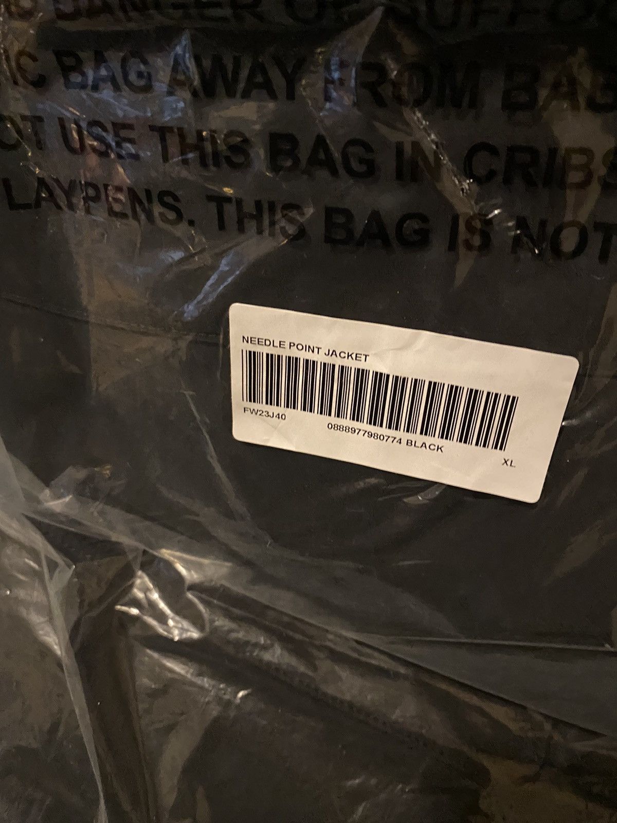 Supreme Supreme Needlepoint Hooded Jacket Black XL Size US XL / EU 56 / 4 - 6 Thumbnail