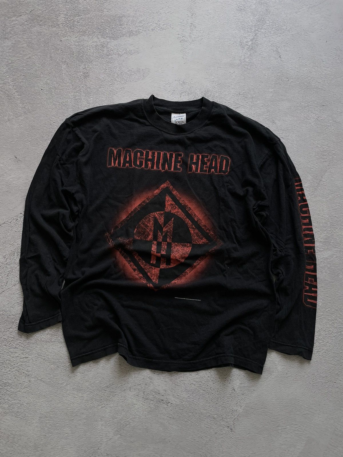 Band Tees Vintage Long Sleeve Machine Head 2000’s The Burning Read Size US XL / EU 56 / 4 - 1 Thumbnail