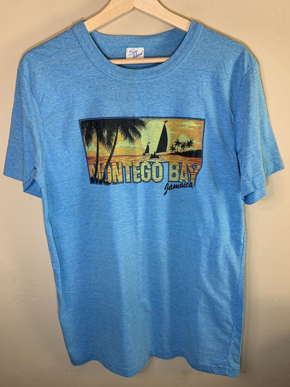 *RARE* Vintage 1970s Montego Bay Jamaica Single Stitch Shirt