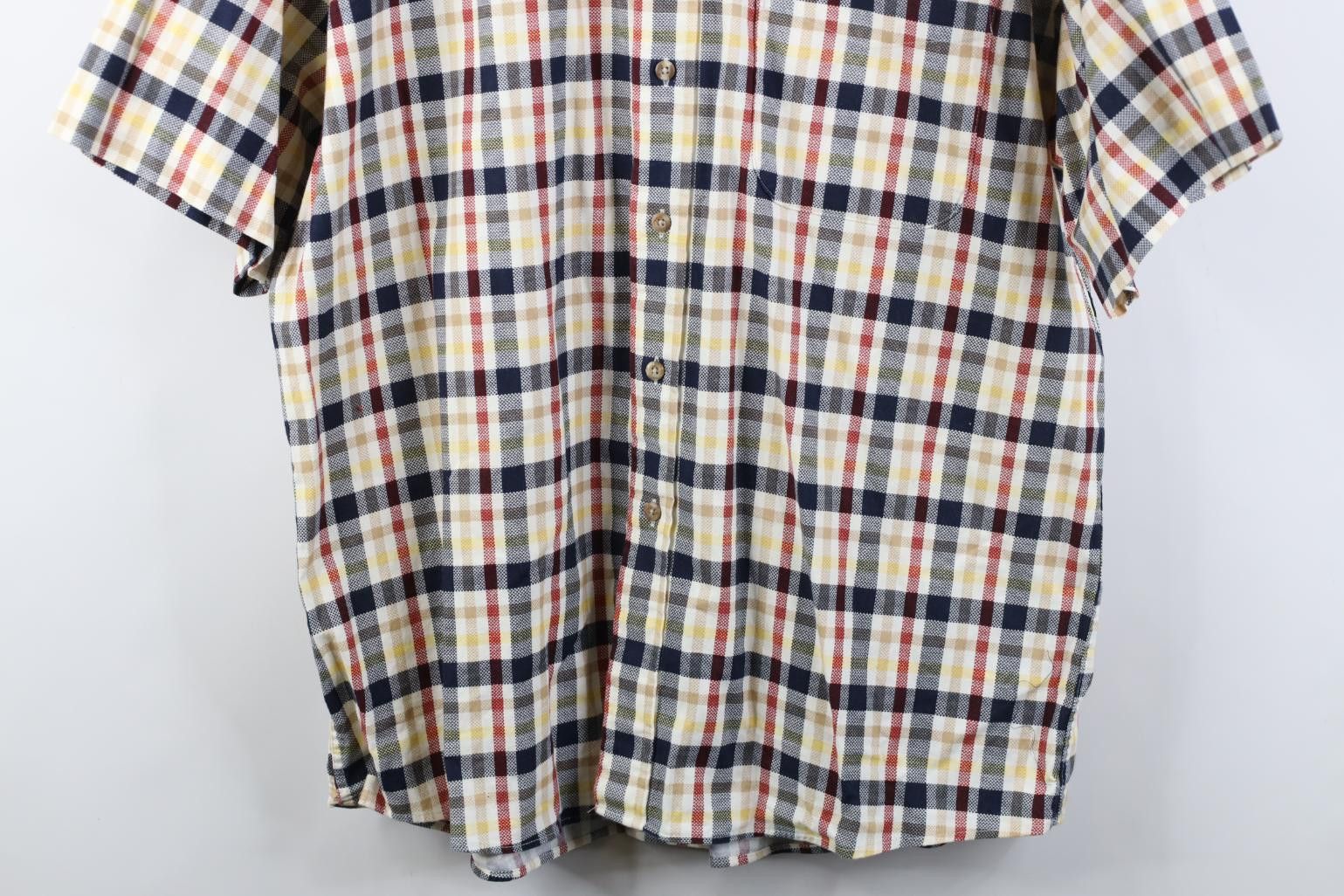 Vintage Vintage 90s Streetwear Short Sleeve Collared Button Shirt Size US XL / EU 56 / 4 - 3 Thumbnail