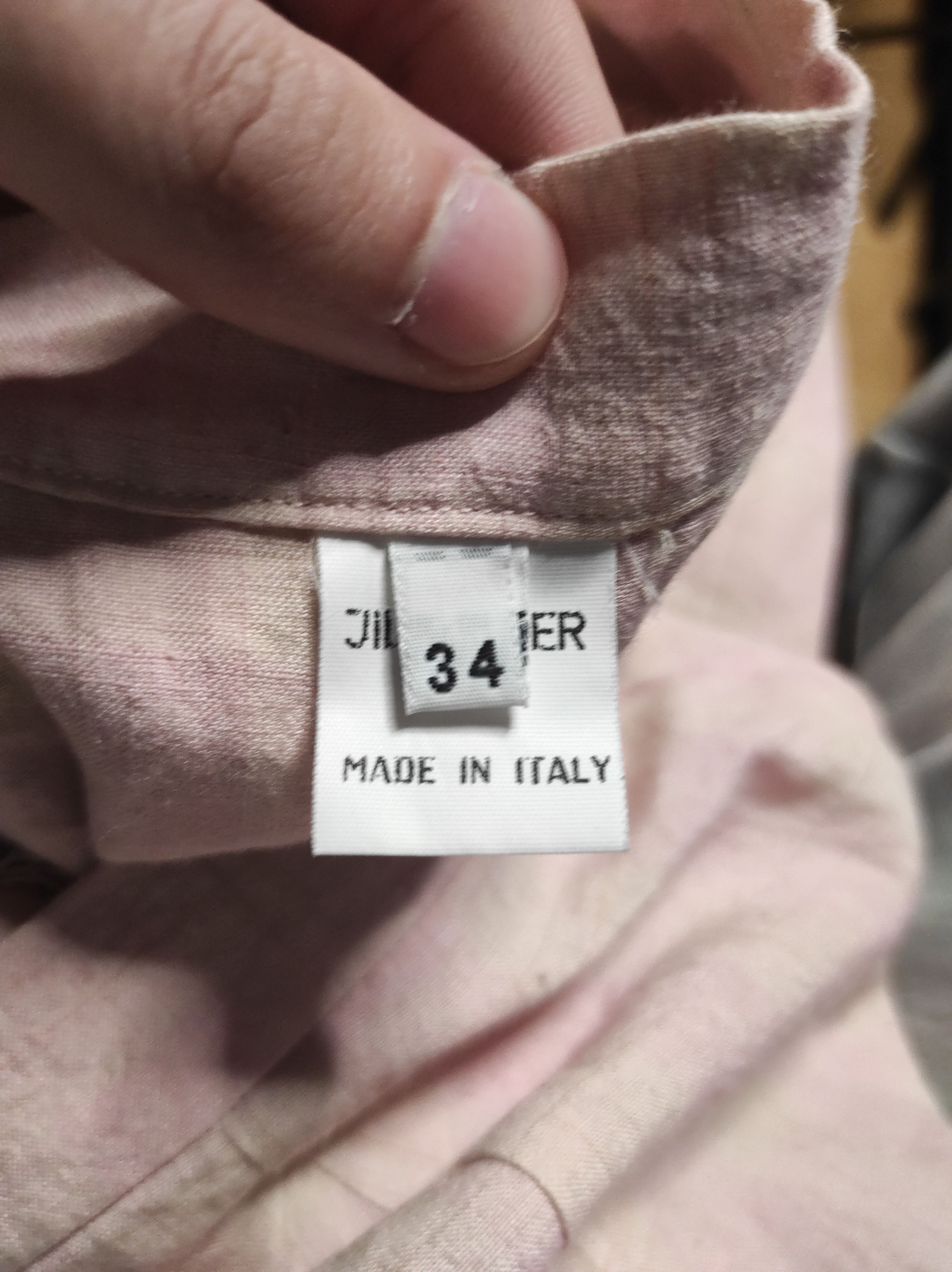 Japanese Brand × Jil Sander **Jil Sander Pink Linen Chino Pants** Size 24" / US 00 / IT 34 - 6 Thumbnail