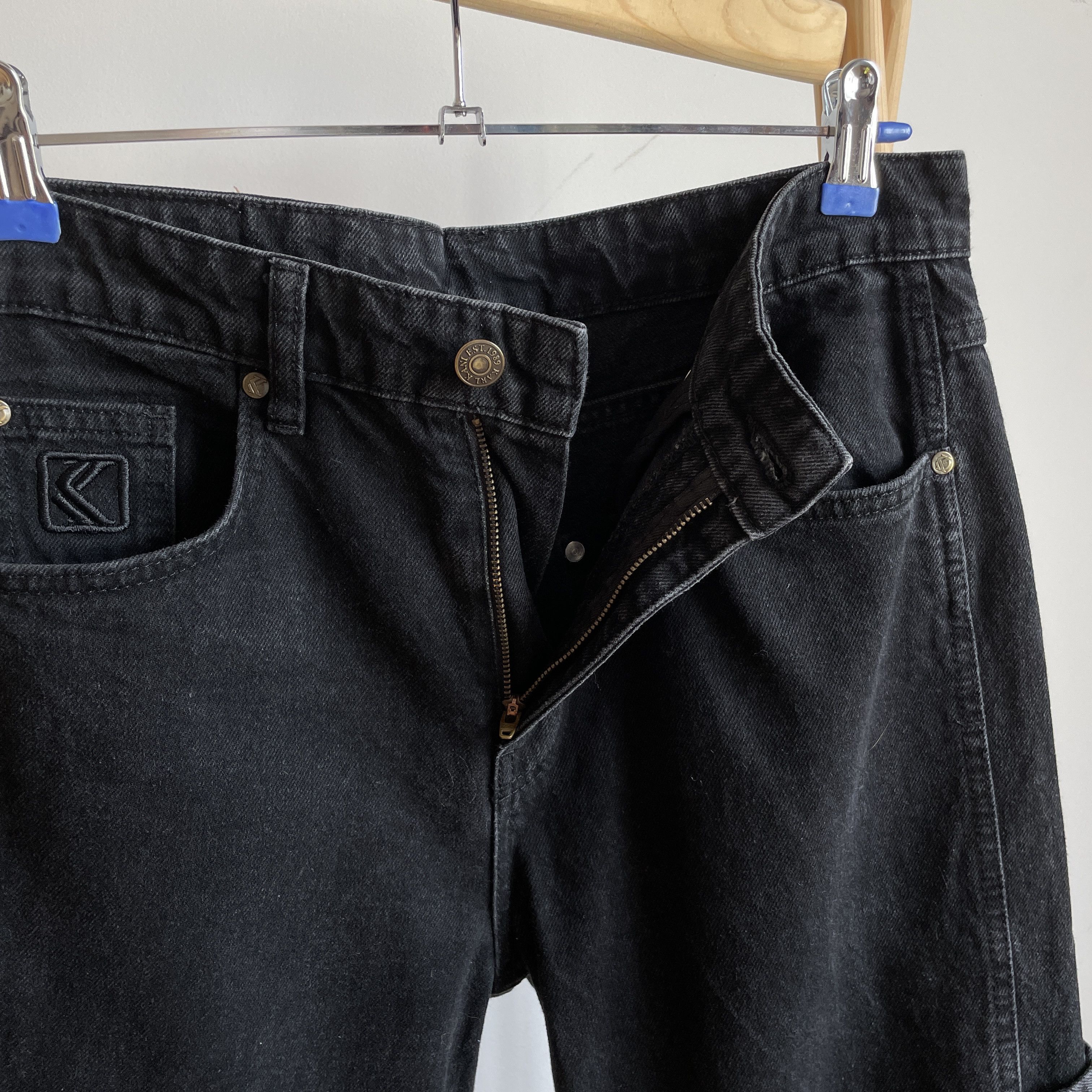 Karl Kani Karl Kani Carpenter Black Denim Size 30 Size US 30 / EU 46 - 7 Thumbnail