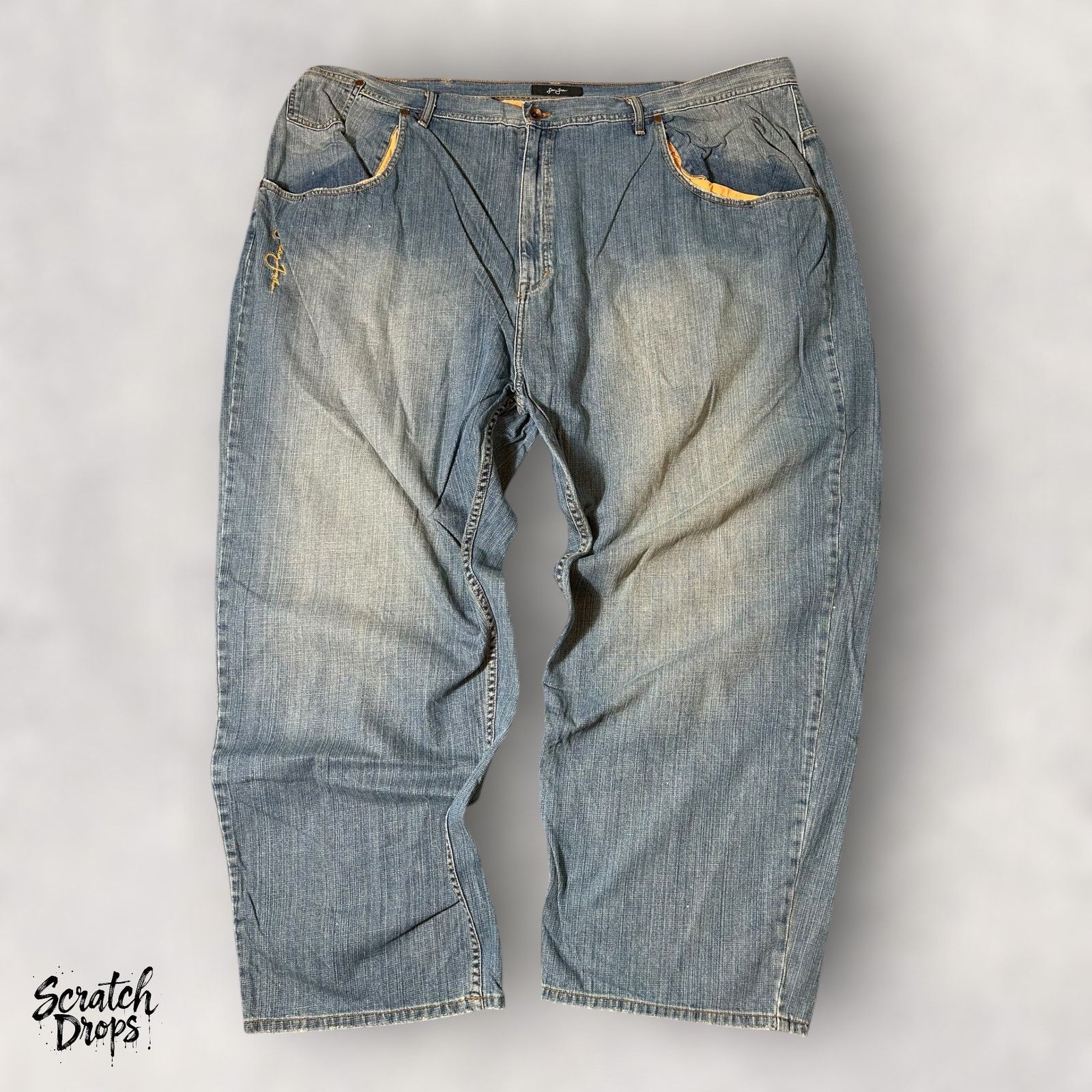 Sean John Sean John Men's Vintage Jeans W54 L32 Retro Denim Pants Big Size US 38 / EU 54 - 4 Thumbnail