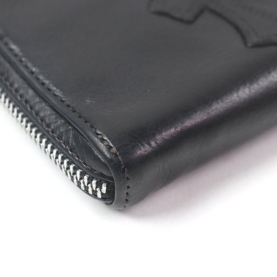 Chrome Hearts Chrome Hearts cemetery cross leather patch QUILTED wallet Size ONE SIZE - 5 Thumbnail