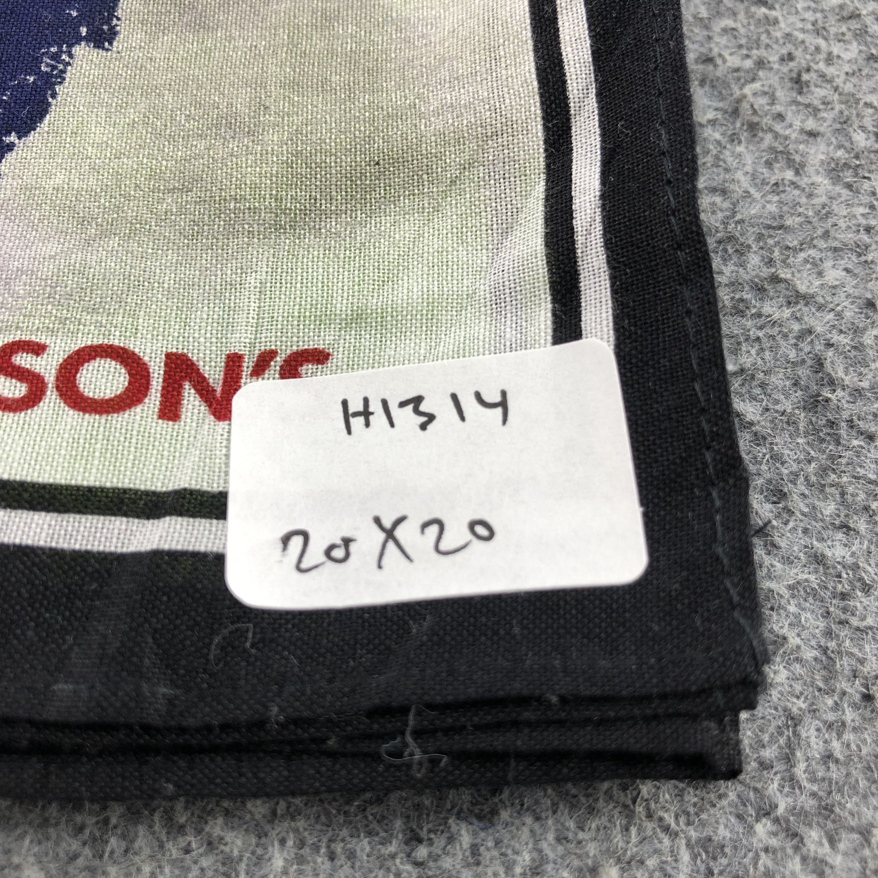 PERSON'S Person's Handkerchief Neckerchief Bandana H1314 Size ONE SIZE - 7 Thumbnail