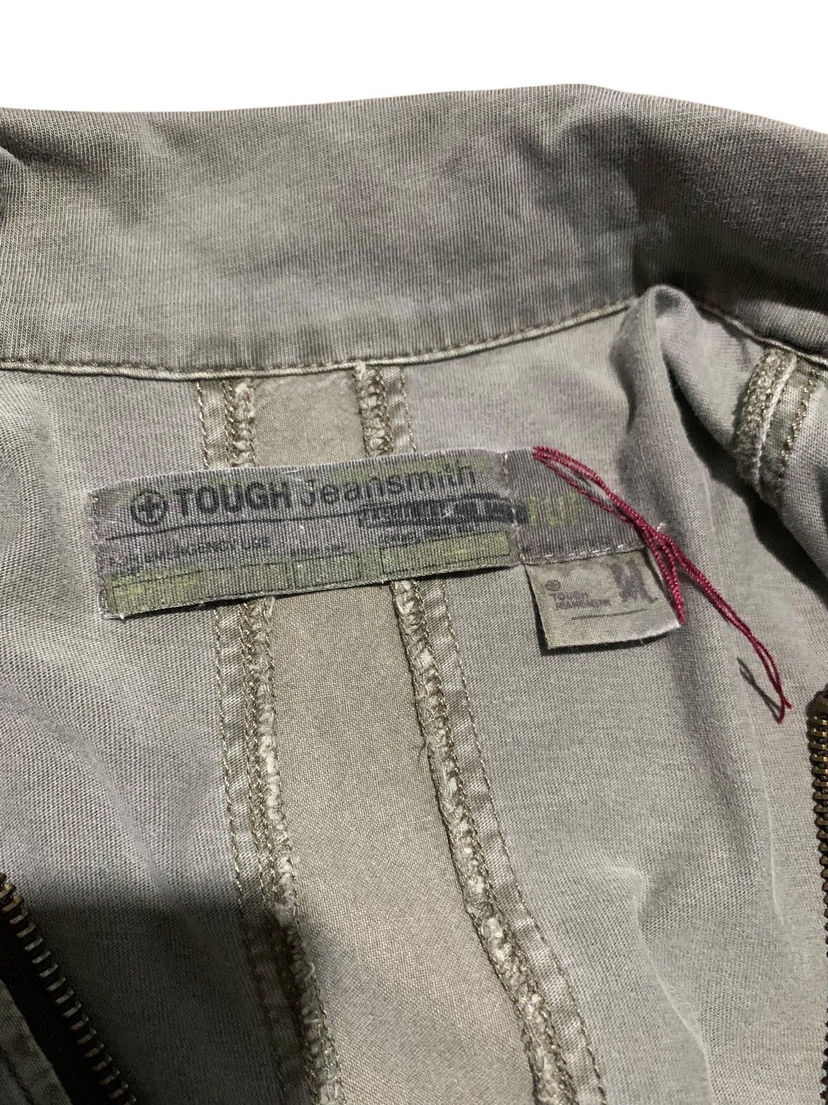 If Six Was Nine Vtg Tough Jeansmith distressed western zip metalbutton polos Size US M / EU 48-50 / 2 - 11 Thumbnail