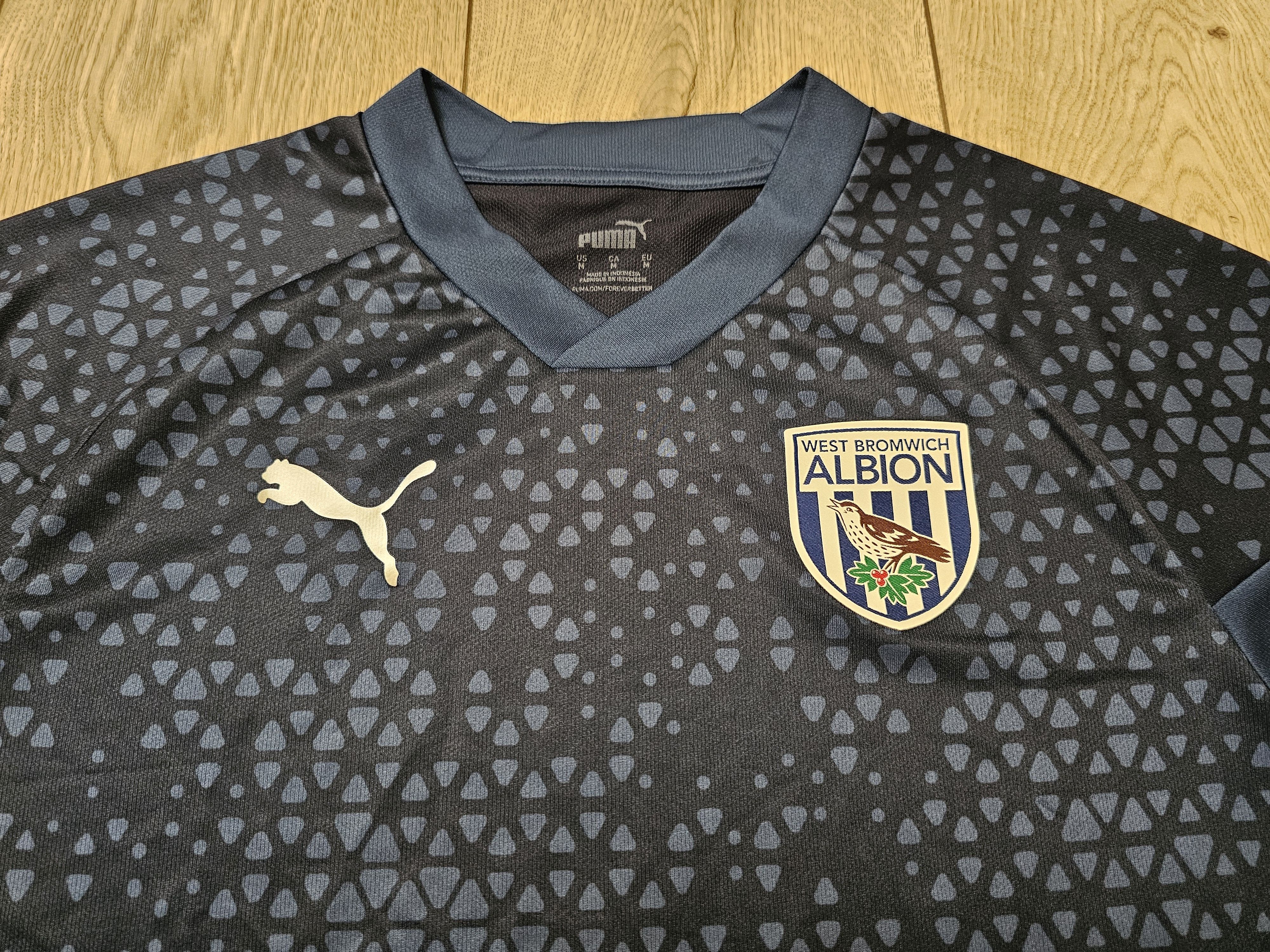 All Sport × Puma WEST BROMWICH ALBION 2022 FOOTBALL SHIRT SOCCER JERSEY Size US M / EU 48-50 / 2 - 3 Thumbnail