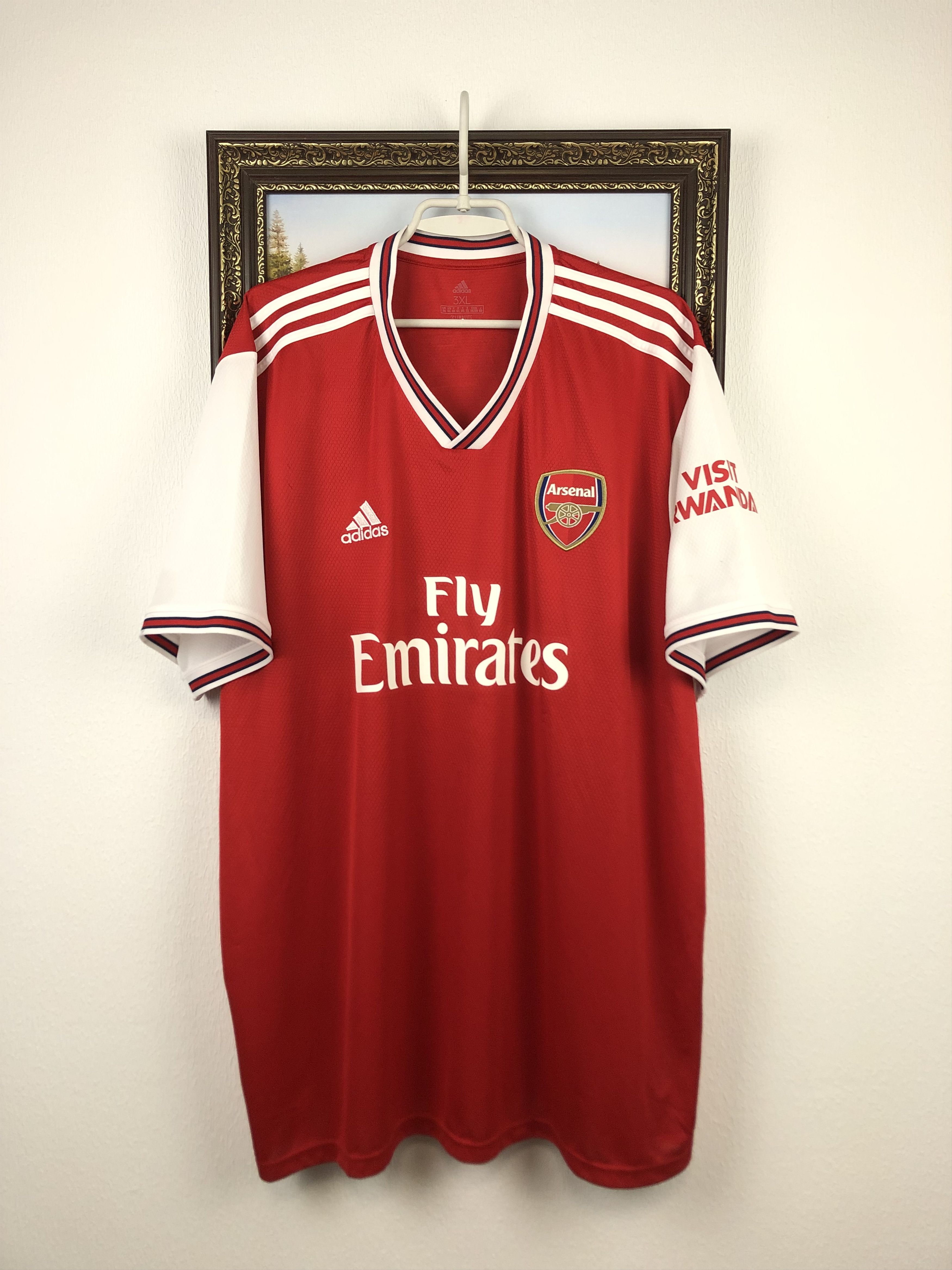 Adidas Arsenal football shirt 2019 #9 Lacazette Jersey Tee Hype Size US XXL / EU 58 / 5 - 3 Thumbnail