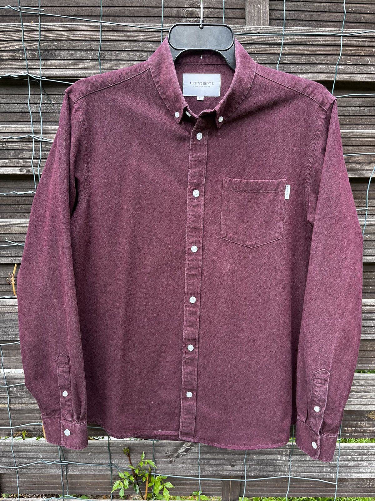 Other 🔥 CARHARTT WIP STREETWEAR DALTON LONG SLEEVE Y2K HYPE SHIRT Size US M / EU 48-50 / 2 - 4 Thumbnail