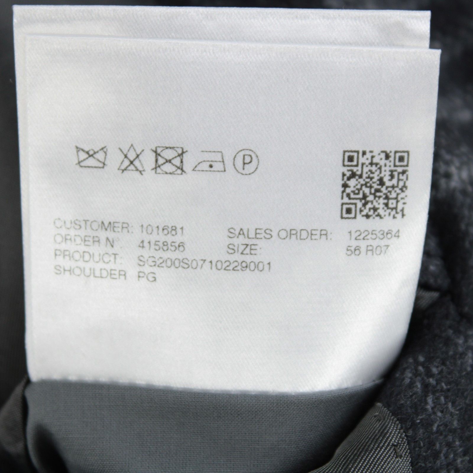 SARTORIO Sartorio Sport Coat Size 46 Regular US in Gray Size 46R - 9 Thumbnail