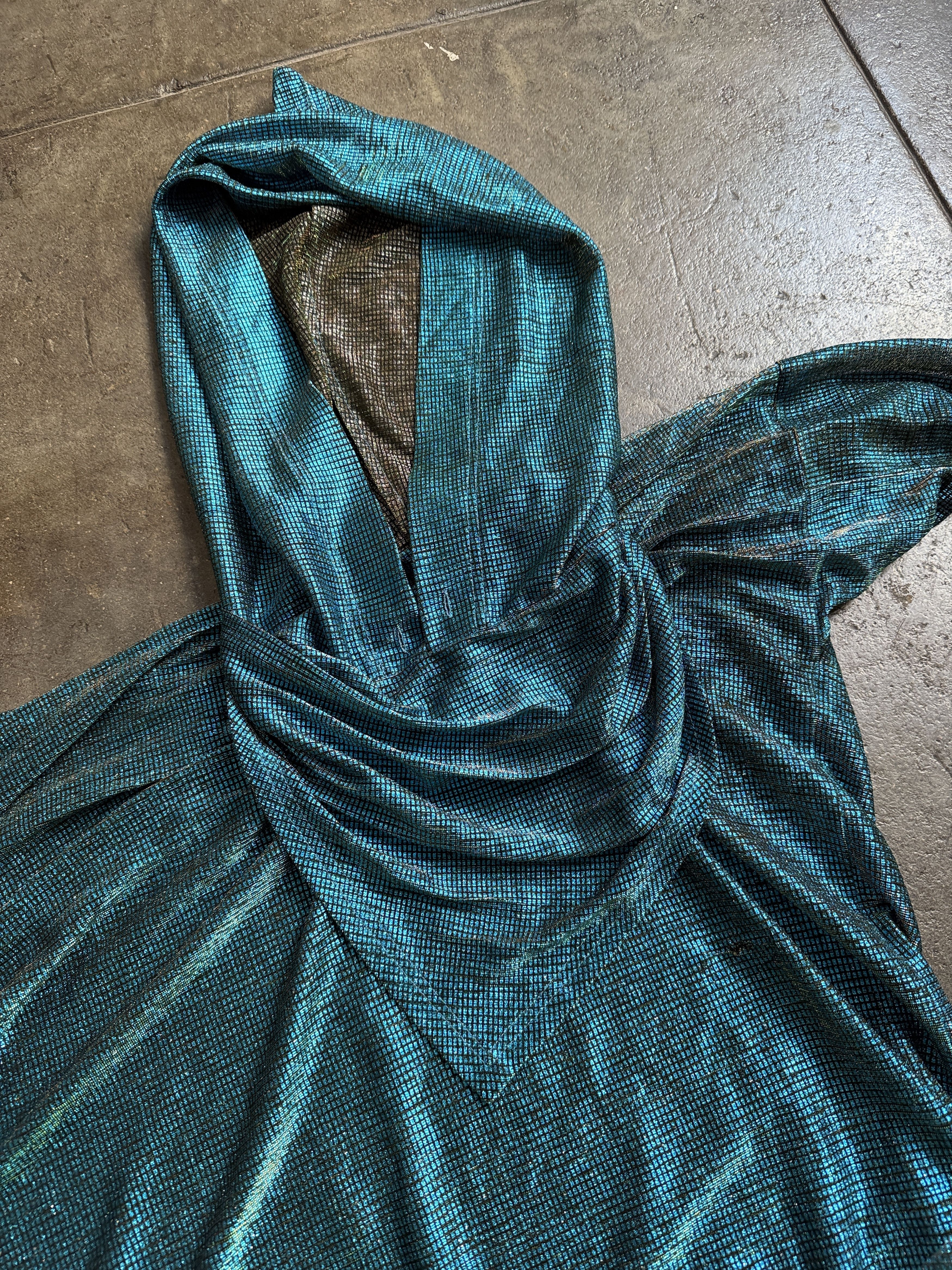 Vivienne Westwood 2018 Metallic Fiber Andreas Kronthaler Iridescent Hoodie Size US M / EU 48-50 / 2 - 7 Thumbnail