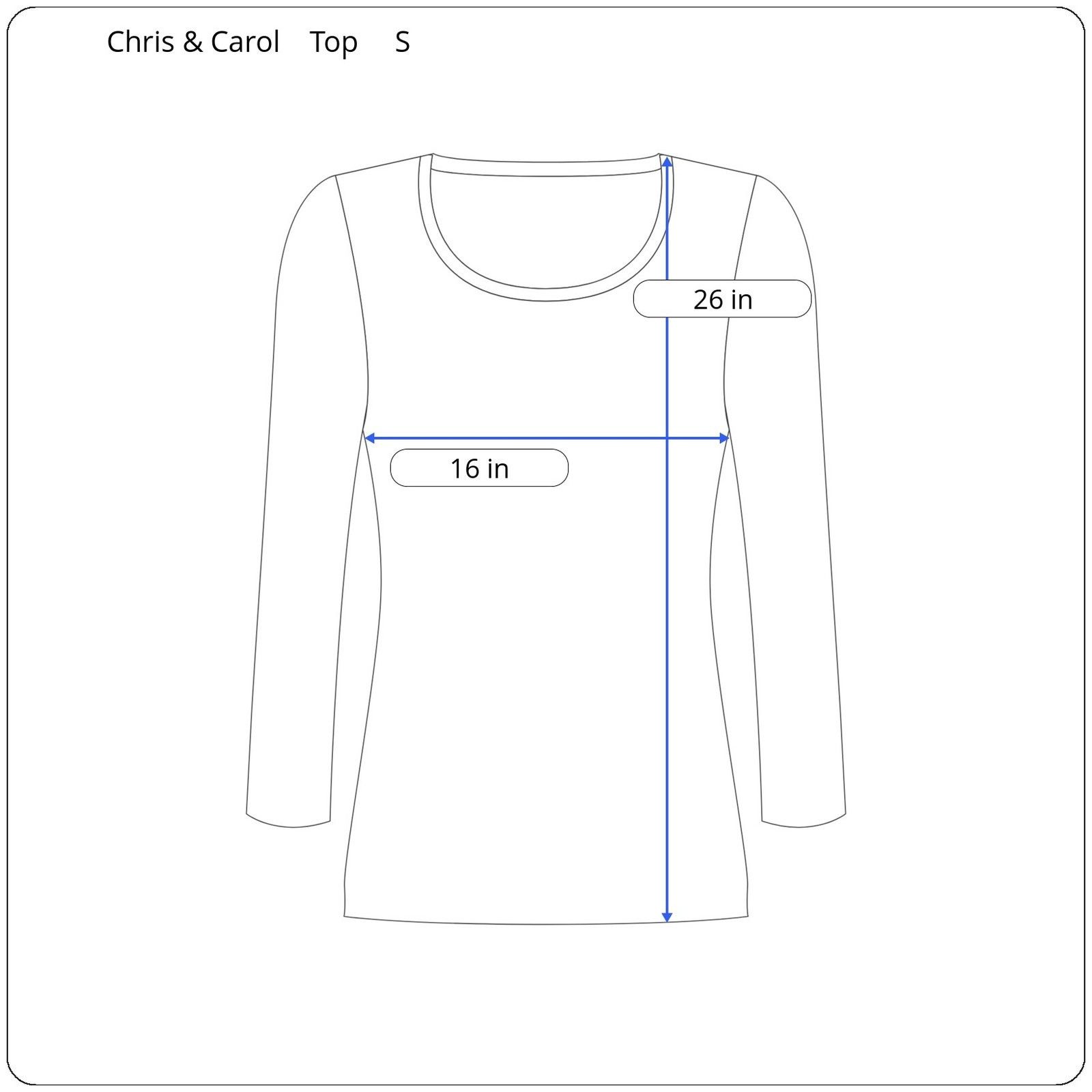 Other Chris & Carol Long Sleeve Top Women's Size Small Size S / US 4 / IT 40 - 5 Thumbnail