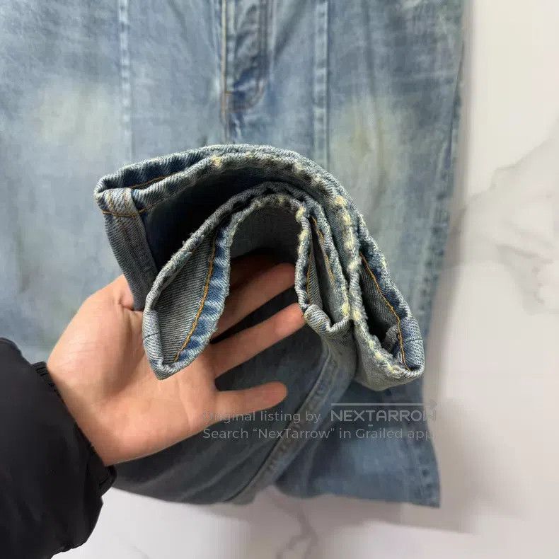 Balenciaga Balenciaga Distressed Denim Jeans Size US 31 - 6 Thumbnail