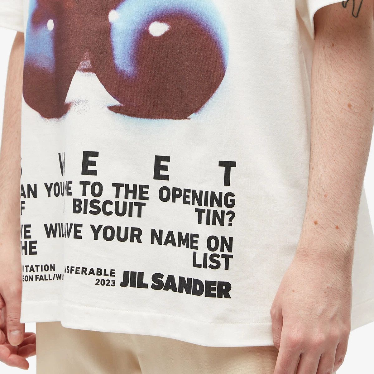 Jil Sander o1y1124 Short Sleeves T-Shirt in Multicolor Size US M / EU 48-50 / 2 - 5 Thumbnail