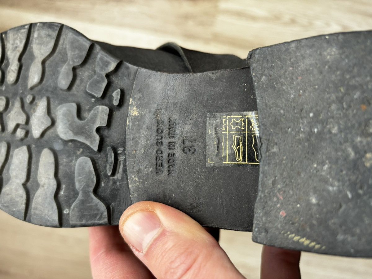 Other Italian Leather Zip Biker Boots – Made in Italy – EU 37 Size US 7 / IT 37 - 10 Thumbnail