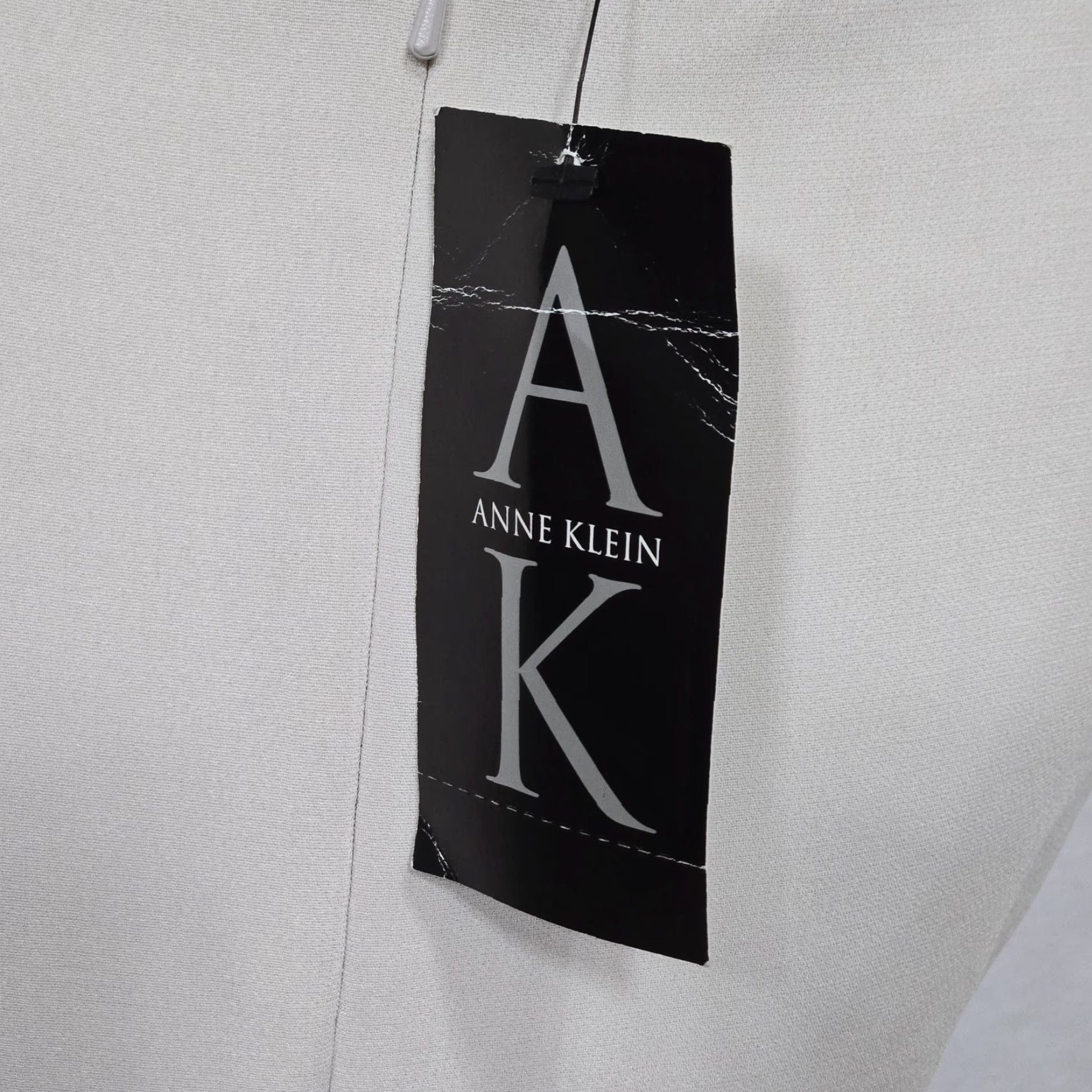 Anne Klein Anne Klein Dress Womens 2 Petite Putty Sleeveless Sheath Career Formal New Tags Size XS / US 0-2 / IT 36-38 - 6 Thumbnail