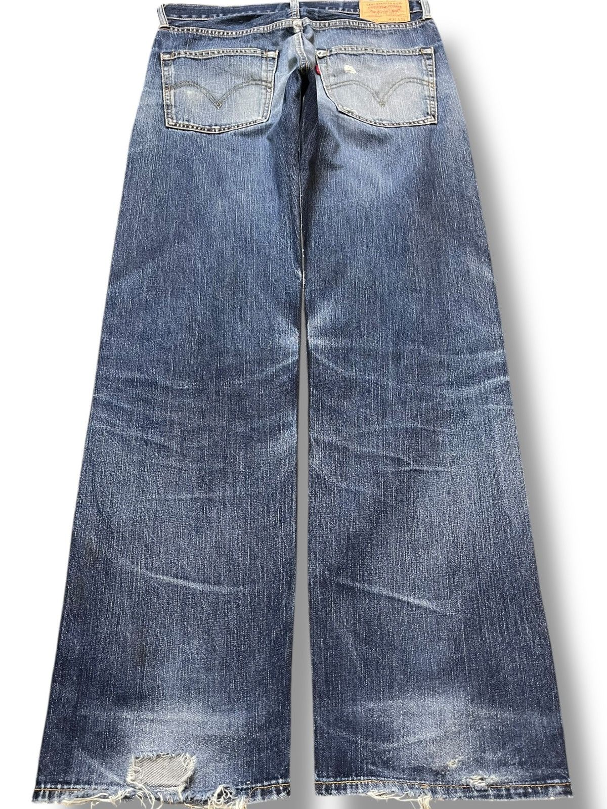 Levi's Vintage Levi’s 503 Faded Grunge Whiskers Denim Size US 33 - 5 Thumbnail