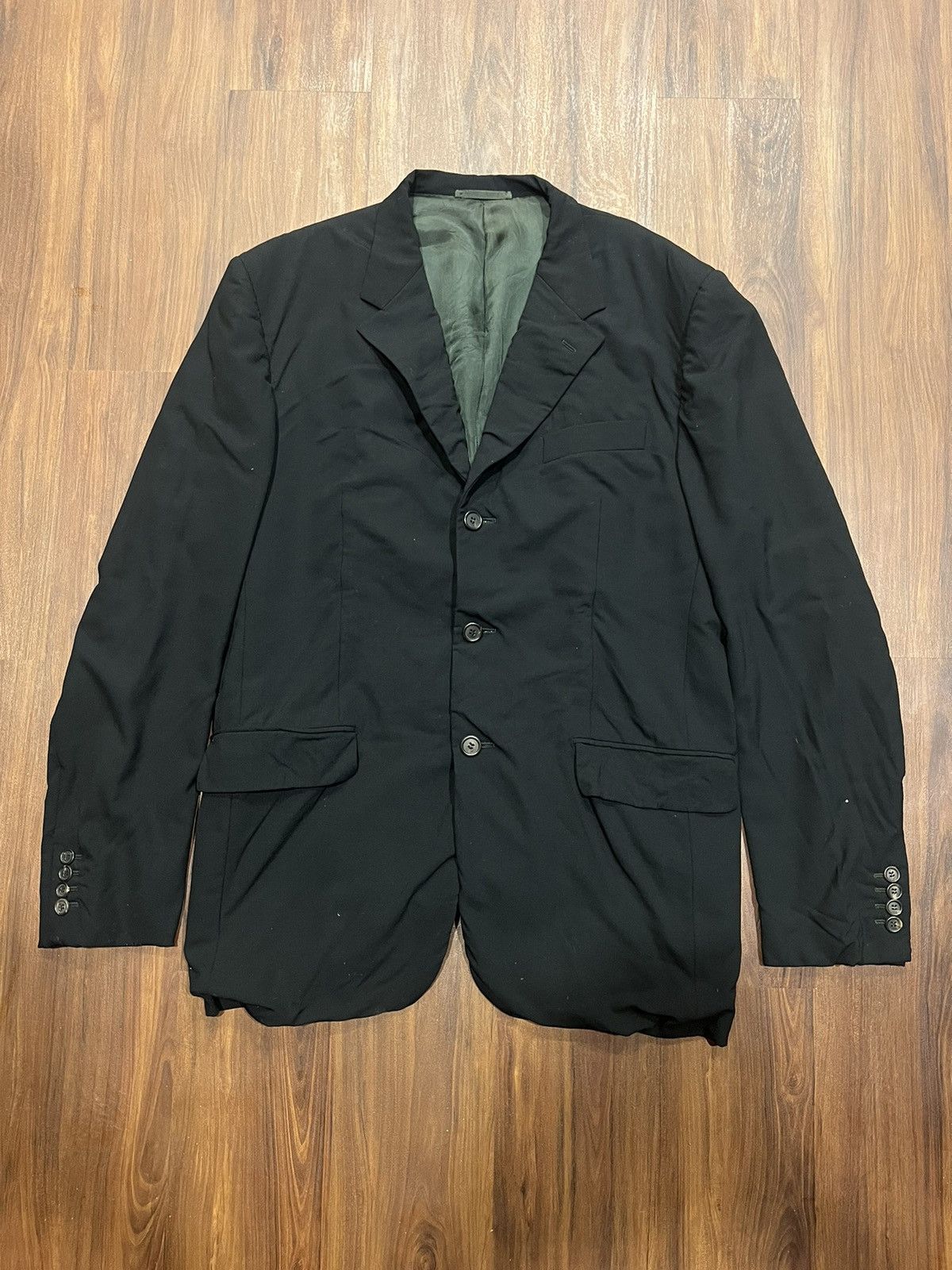 Prada × Vintage 1990’s Prada Virgin Wool Blazer Size 52S - 1 Thumbnail
