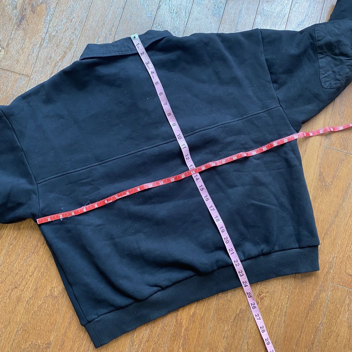 Pleasures Pleasures Rugby Polo Sweatshirt Black Embroidered Medium Size US M / EU 48-50 / 2 - 5 Thumbnail