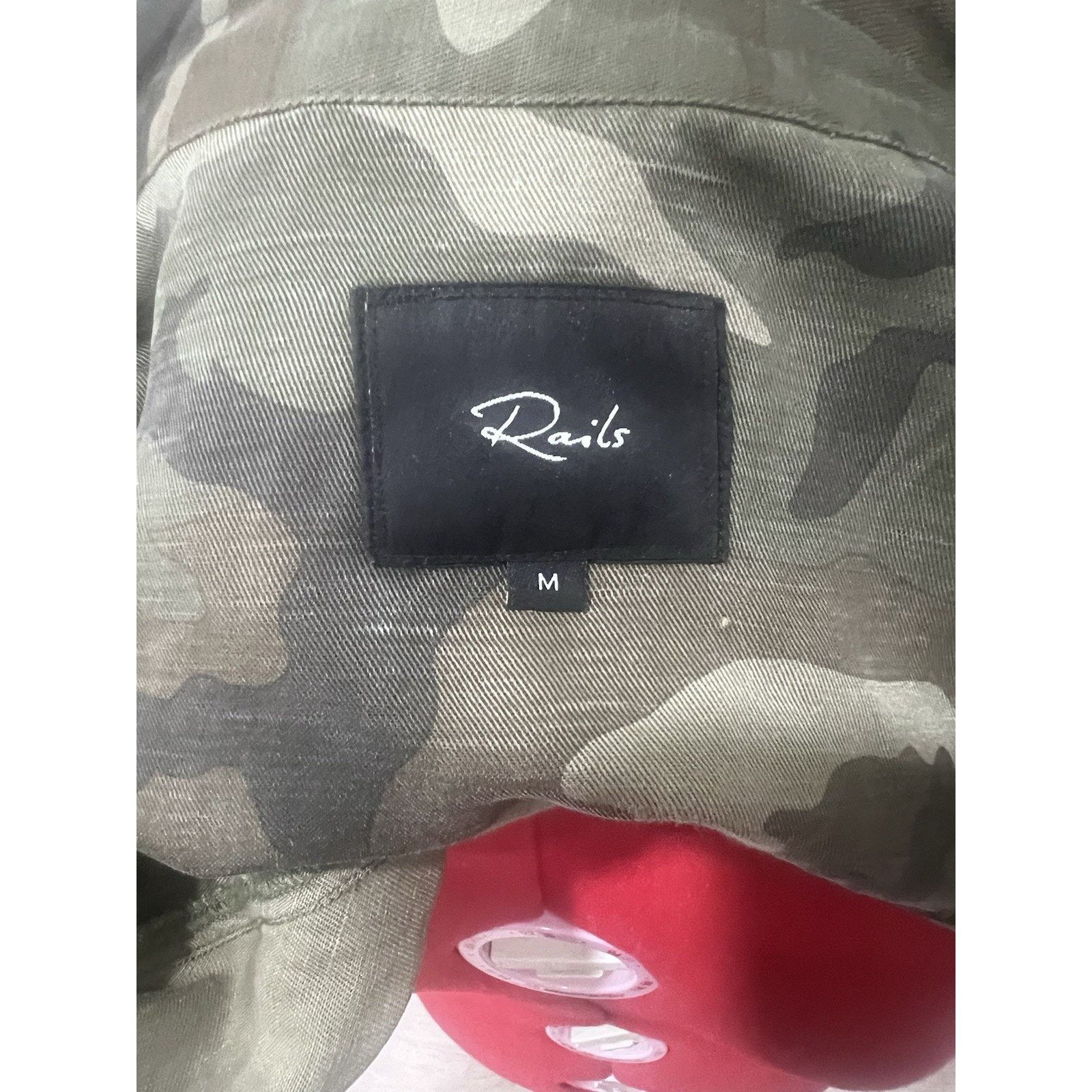 Rails Rails Women’s Tennessee Jungle Camo Zip Up Twill Utility Size M / US 6-8 / IT 42-44 - 6 Thumbnail