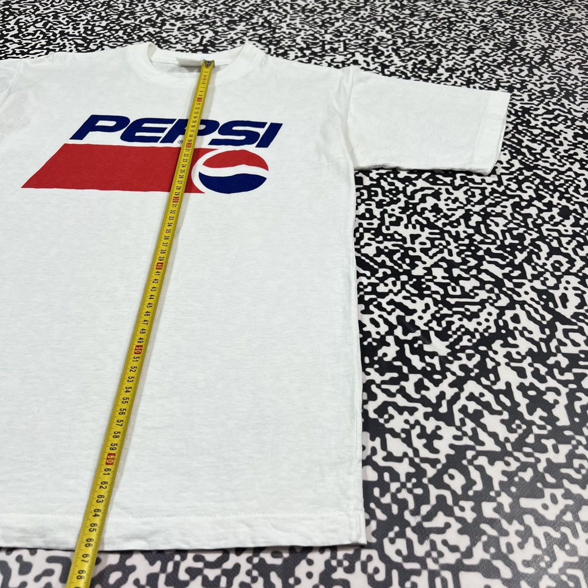 Pepsi Vintage 90s Pepsi Singe Stitch Big Logo Retro Style T-shirt Size US M / EU 48-50 / 2 - 16 Thumbnail