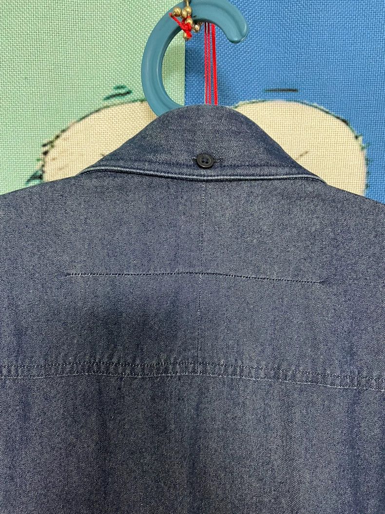 Givenchy Givenchy Denim shirt with dual-color denim patchwork and a Size US L / EU 52-54 / 3 - 5 Thumbnail