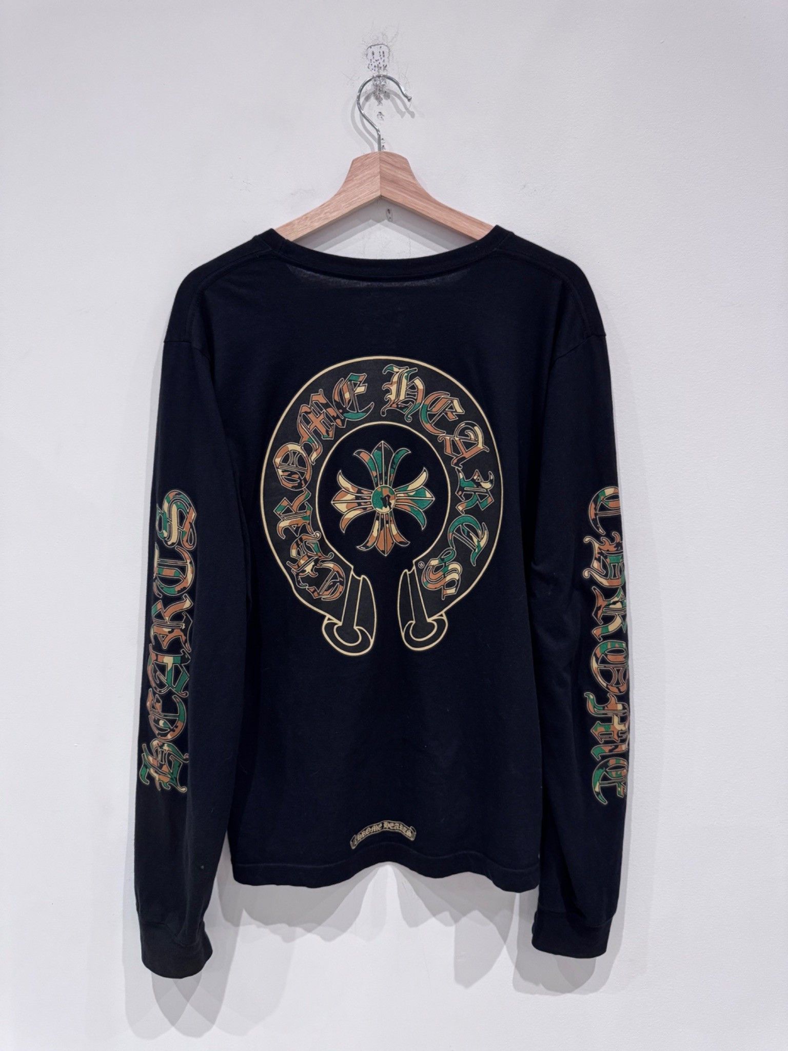 Chrome Hearts Chrome Hearts Camo Long Sleeve Black Size US M / EU 48-50 / 2 - 2 Thumbnail