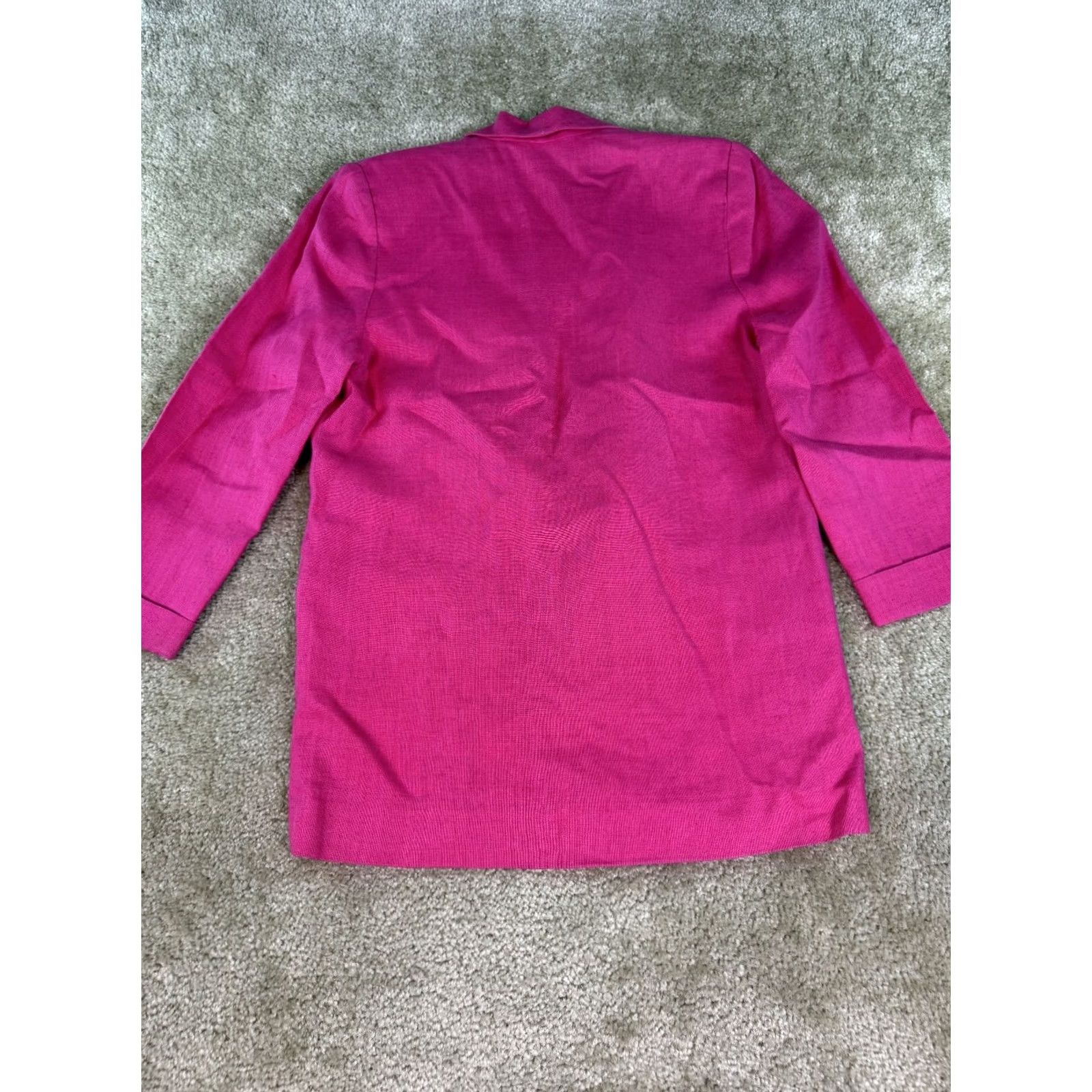 Evan Picone Evan Picone Blazer Jacket Size 4 Pink Women's Classic Career Office Pink Union D471 Size S / US 4 / IT 40 - 4 Thumbnail