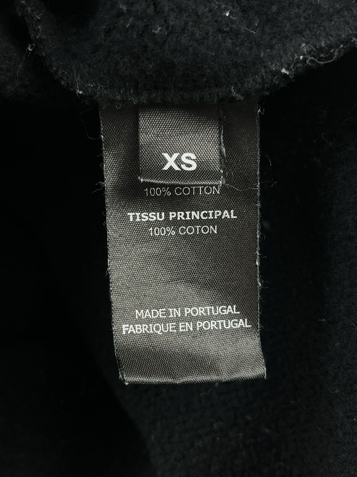 Vetements AW19 Vetements Translation Side Tag Logo Hoodie Black Size US XS / EU 42 / 0 - 9 Thumbnail
