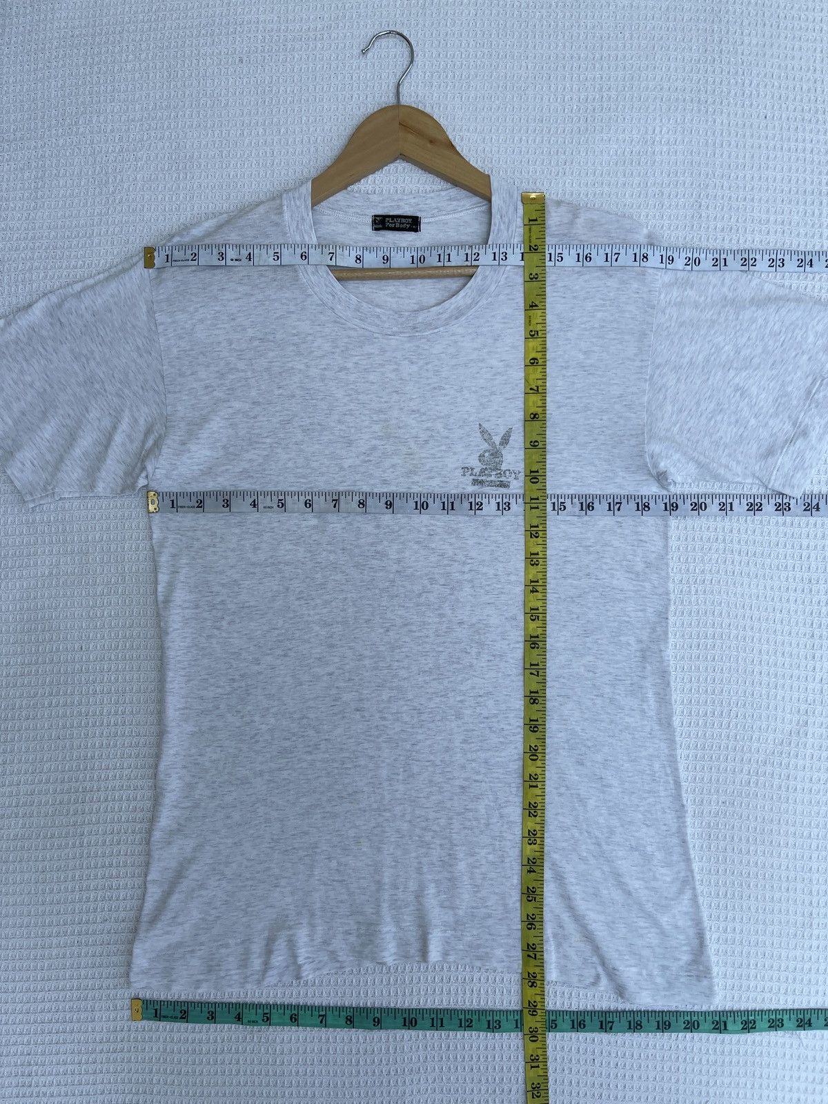 Playboy × Vintage Last Drop🔥Rare🔥Vintage 90s Playboy Single Stitch T-Shirt Size US M / EU 48-50 / 2 - 10 Thumbnail