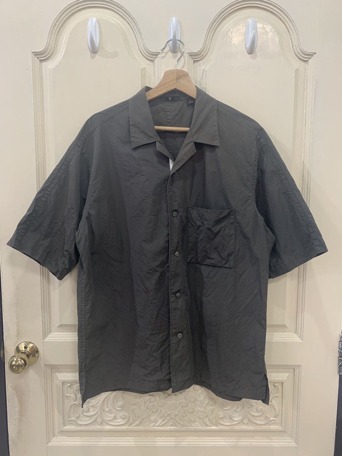 Jil Sander × Uniqlo Uniqlo +J Jil Sander Collar S/S Shirt Size US M / EU 48-50 / 2 - 1 Thumbnail
