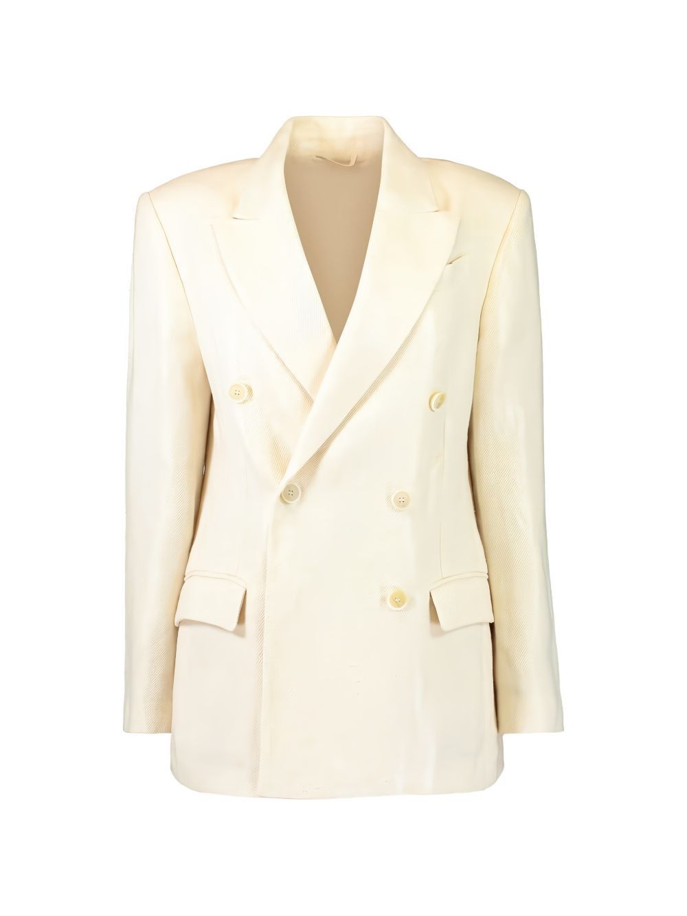 Brunello Cucinelli LINEN DOUBLE-BREASTED JACKET Size M / US 6-8 / IT 42-44 - 1 Thumbnail