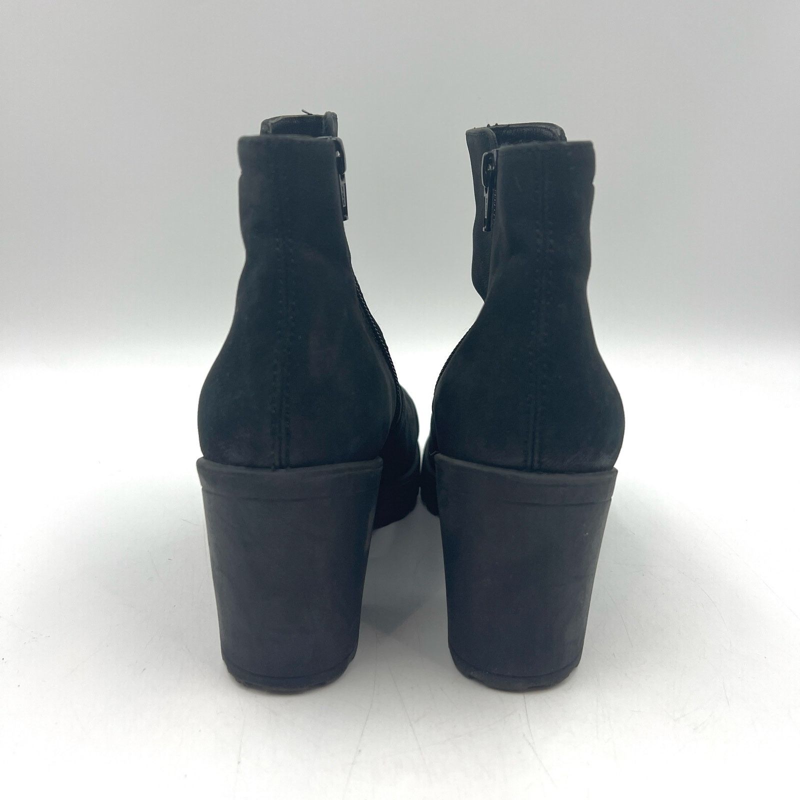 Vagabond Vagabond Grace Boots Black Nubuck Leather Booties Size US 9 / IT 39 - 6 Thumbnail
