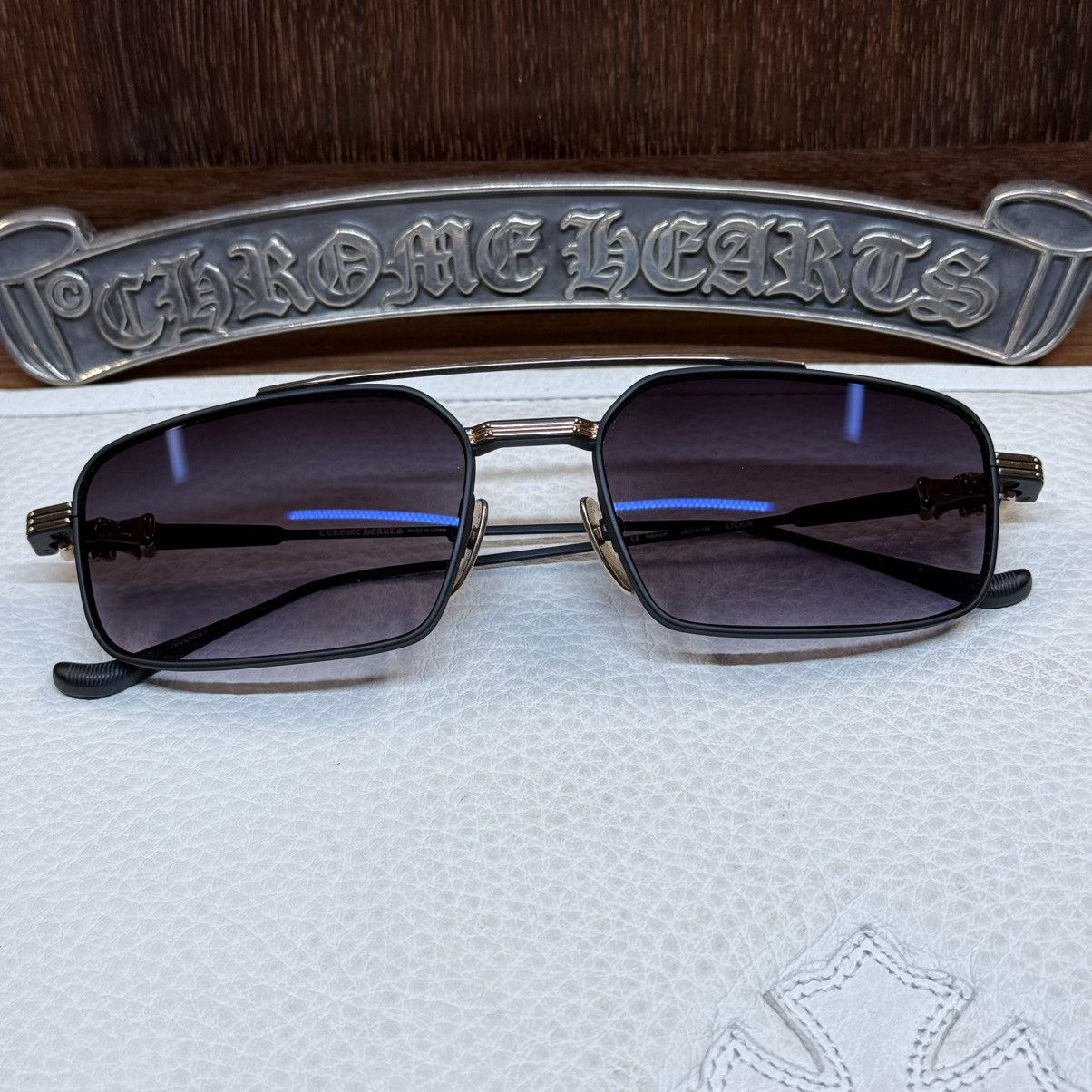 Chrome Hearts Chrome Hearts LICK’N 1/1 Sunglasses Size ONE SIZE - 1 Thumbnail
