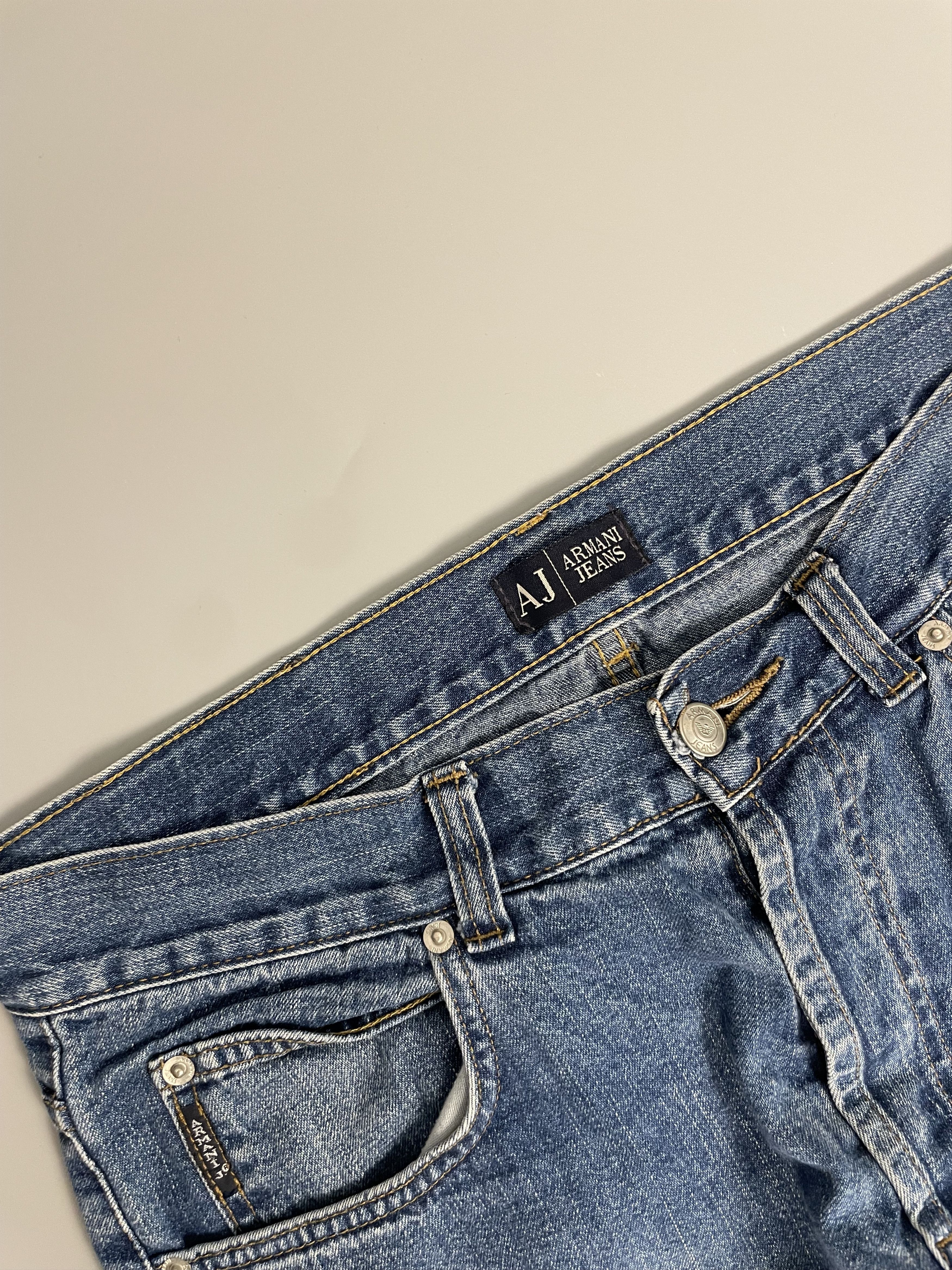 Armani VINTAGE ARMANI JEANS BAGGY DENIM Size US 32 / EU 48 - 6 Thumbnail