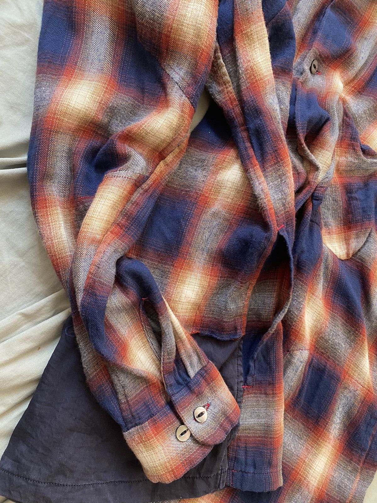 John Undercover × Undercover John undercover Patchwork shirt Size US S / EU 44-46 / 1 - 4 Thumbnail