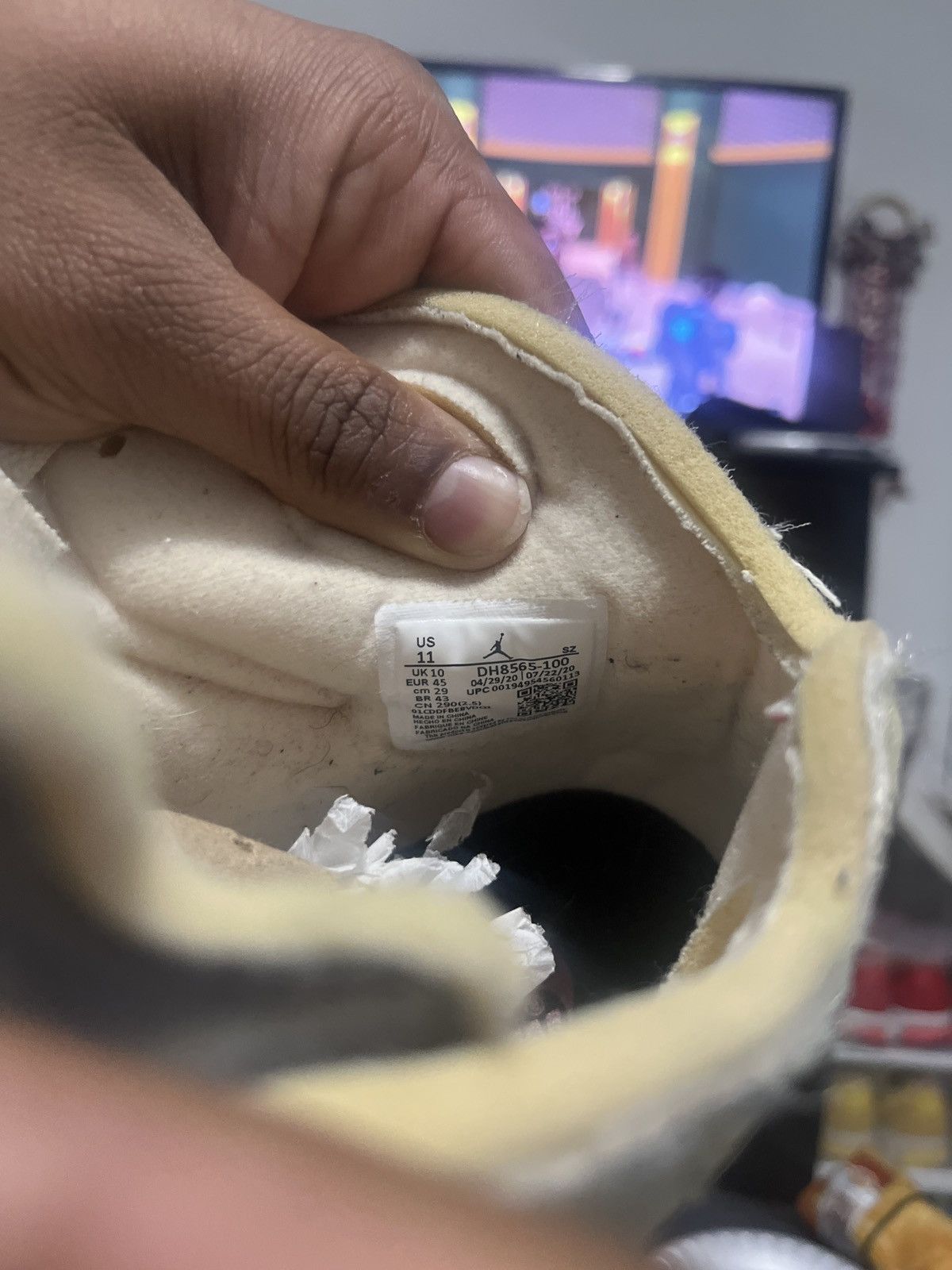 Jordan Brand × Off-White Off white Jordan 5 sail Size US 11 / EU 44 - 7 Thumbnail