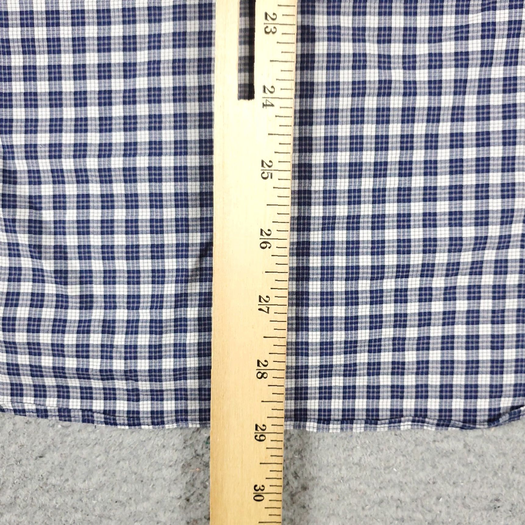 Bonobos Bonobos Shirt Mens Medium Blue Plaid Button-Up Long Sleeve Casual Business Formal Travel Workwear Modern Preppy Size US M / EU 48-50 / 2 - 4 Thumbnail