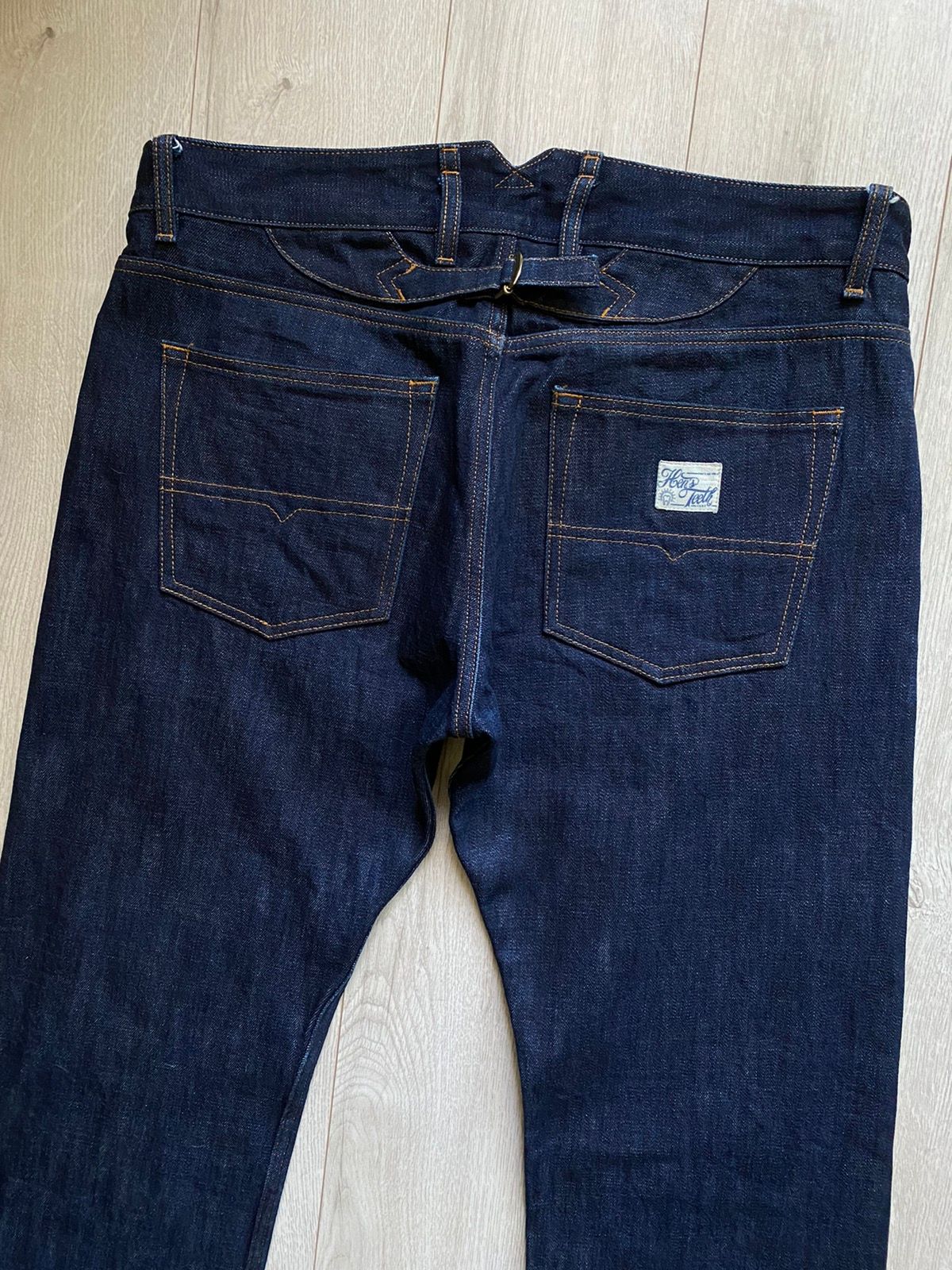 Italian Designers Hens Teeth jeans selvedge Italian denim original 14,3 Oz Size US 36 / EU 52 - 5 Thumbnail