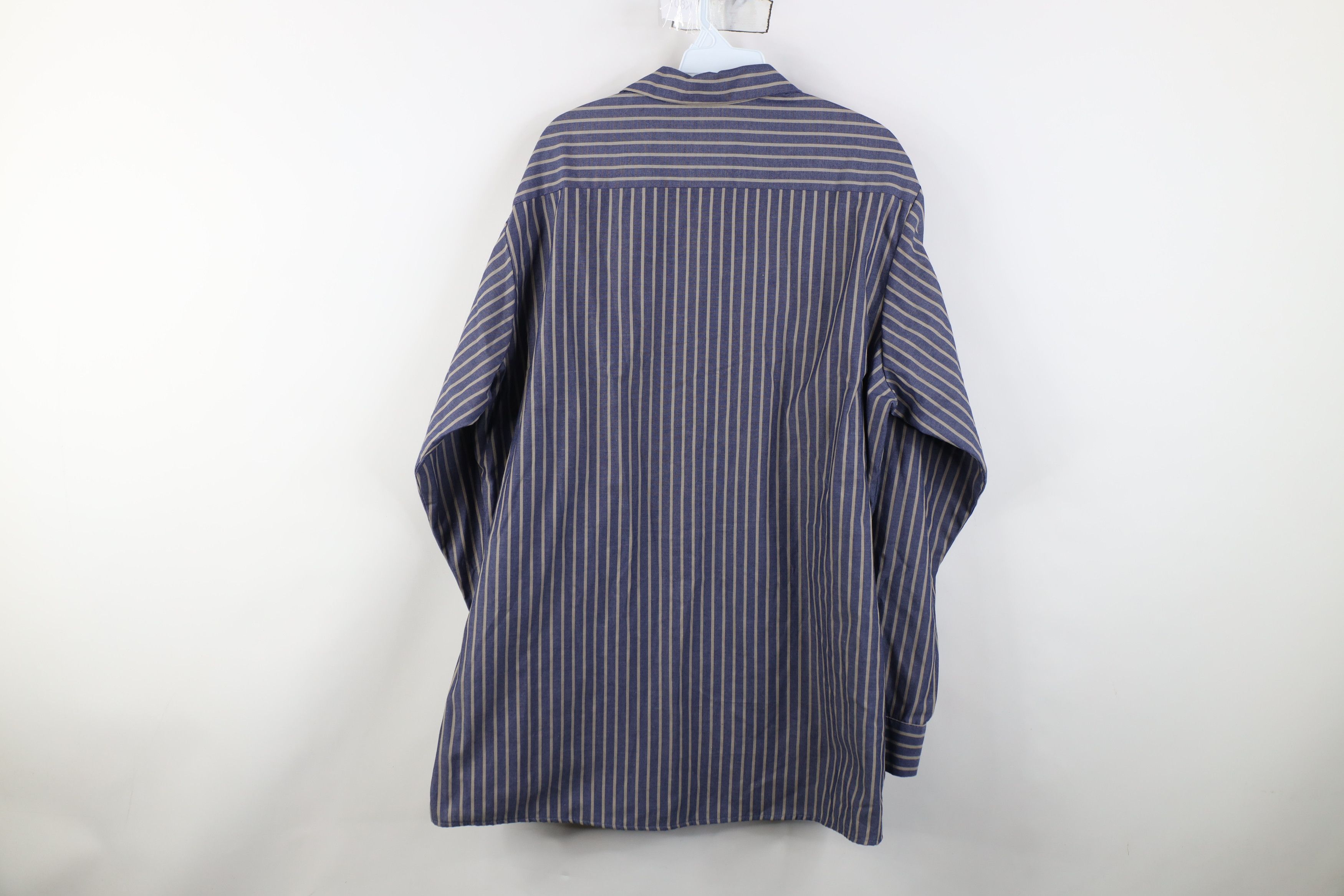 Vintage Vintage 90s Streetwear Workwear Collared Button Shirt Size US XL / EU 56 / 4 - 7 Thumbnail