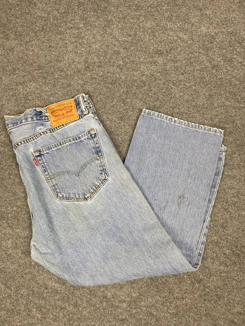 levis 505 lightwash distressed denim nice design