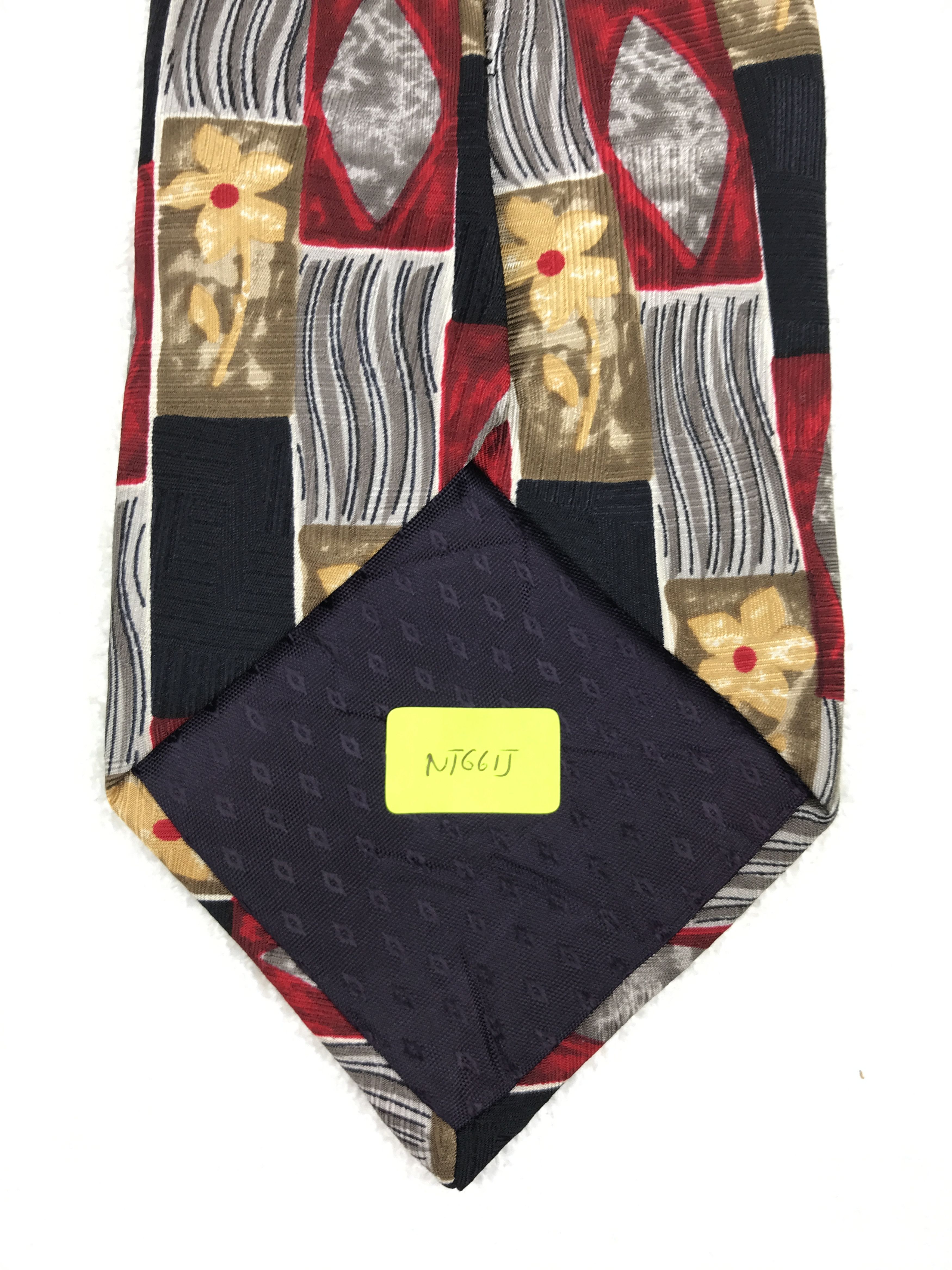 Designer × Guy Laroche × Vintage Vintage Guy Laroche Silk Necktie Size ONE SIZE - 8 Thumbnail